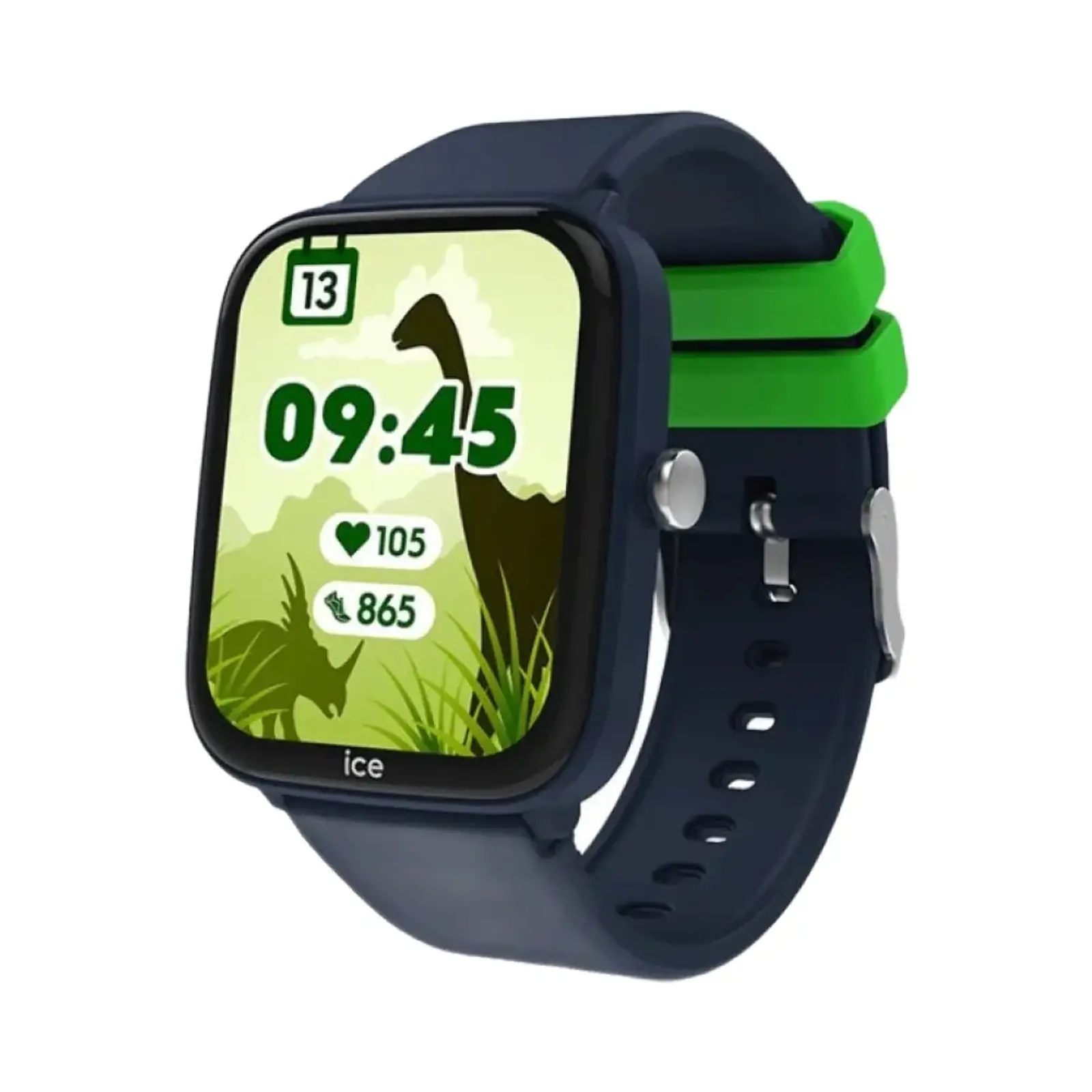 ساعت هوشمند آیس واچ 40mm 024295 Plastic Case with Silicone Band - سرمه ای