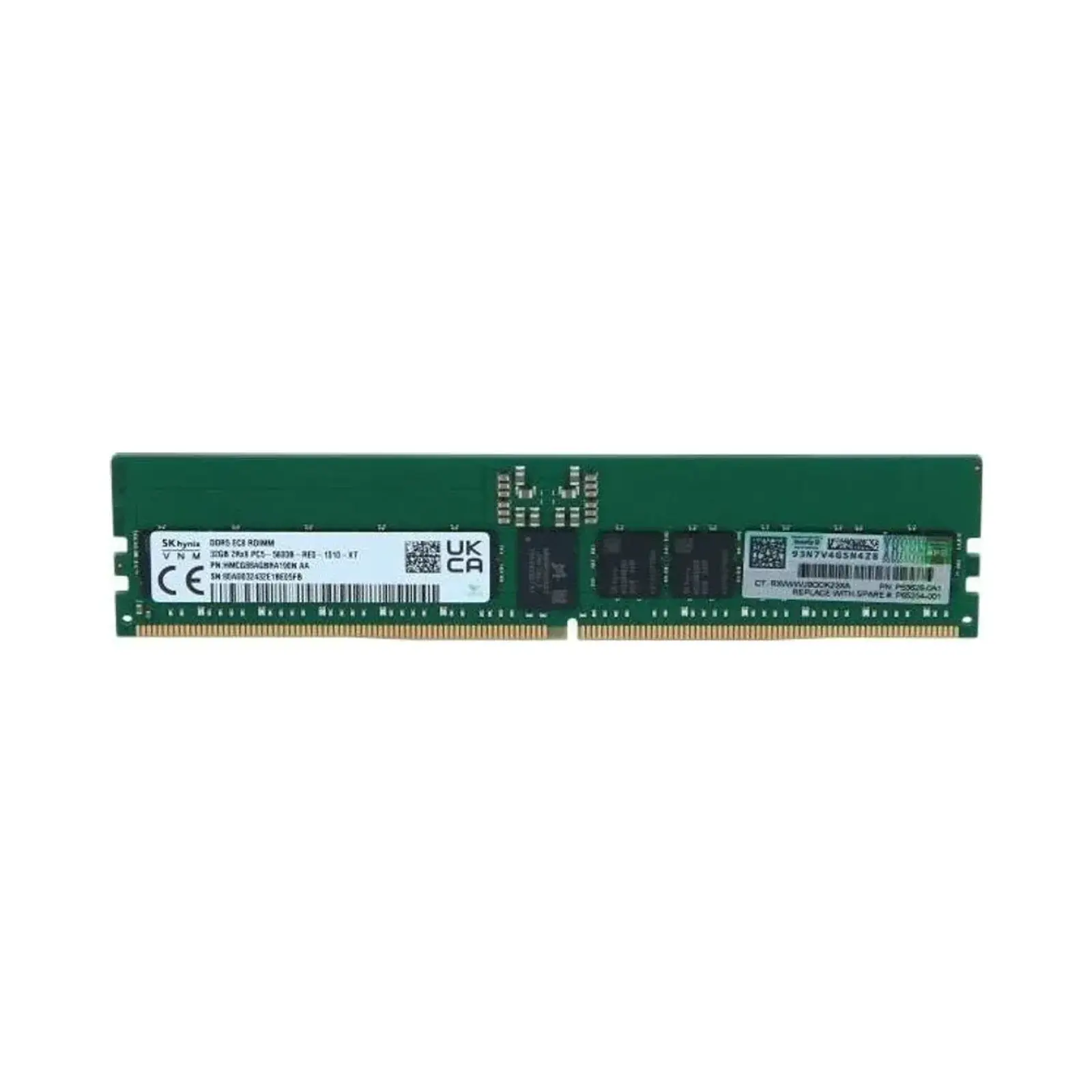 رم سرور اچ پی HPE DIMM DDR5 32GB 5600MHz Dual Rank x8 Registered - P64706-B21