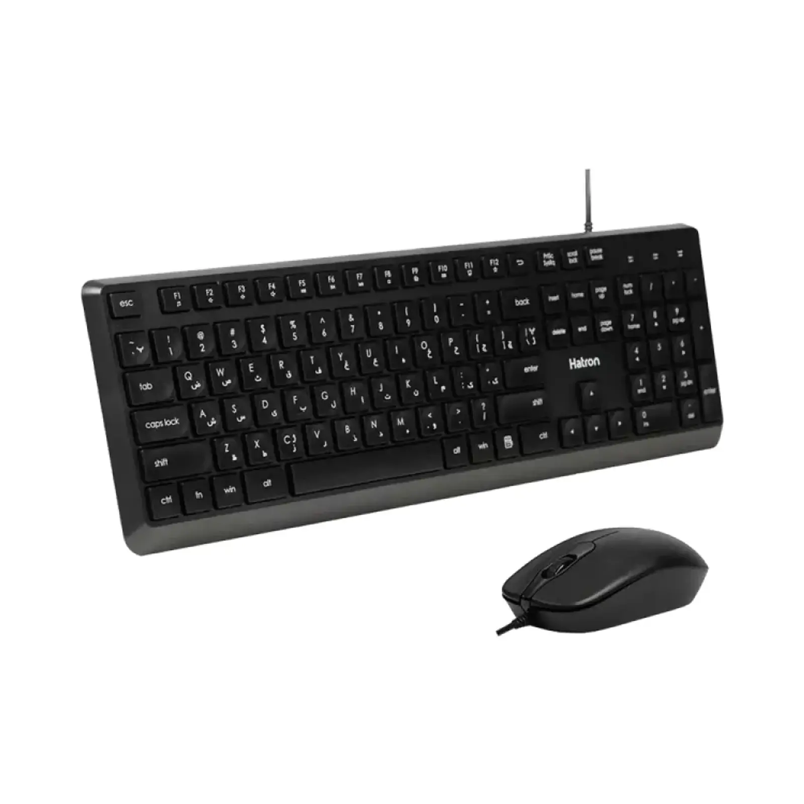 کیبورد و ماوس باسیم هترون HKC215