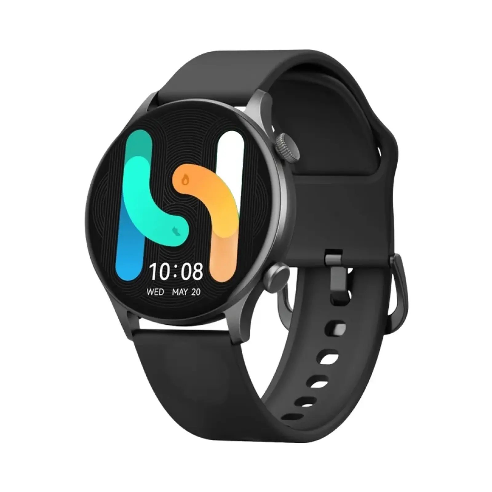 ساعت هوشمند هایلو 45mm Solar Plus Aluminum Case with Silicone Band