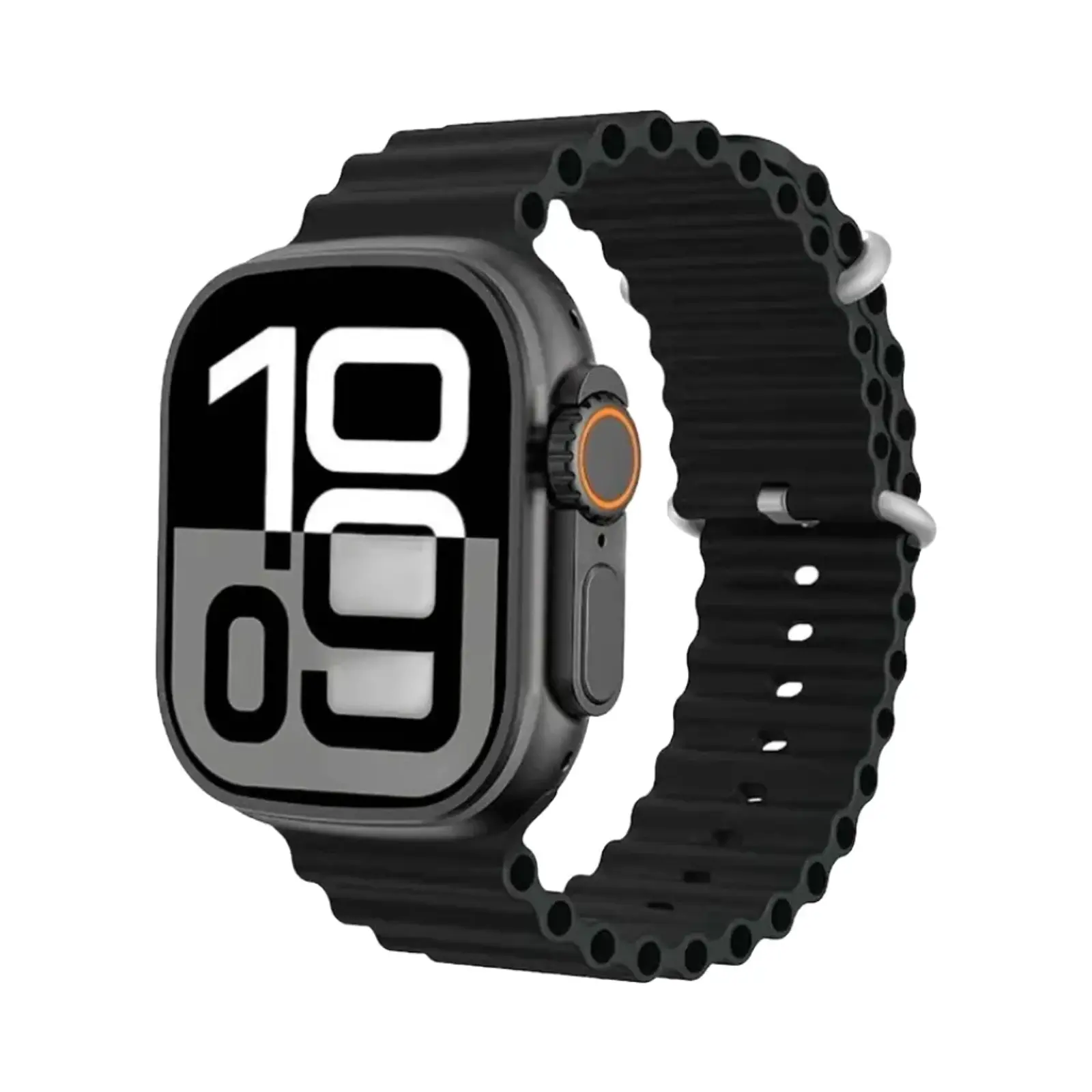 ساعت هوشمند میکروویر Ultra3-U3W Metal Case with Silicone Band - مشکی