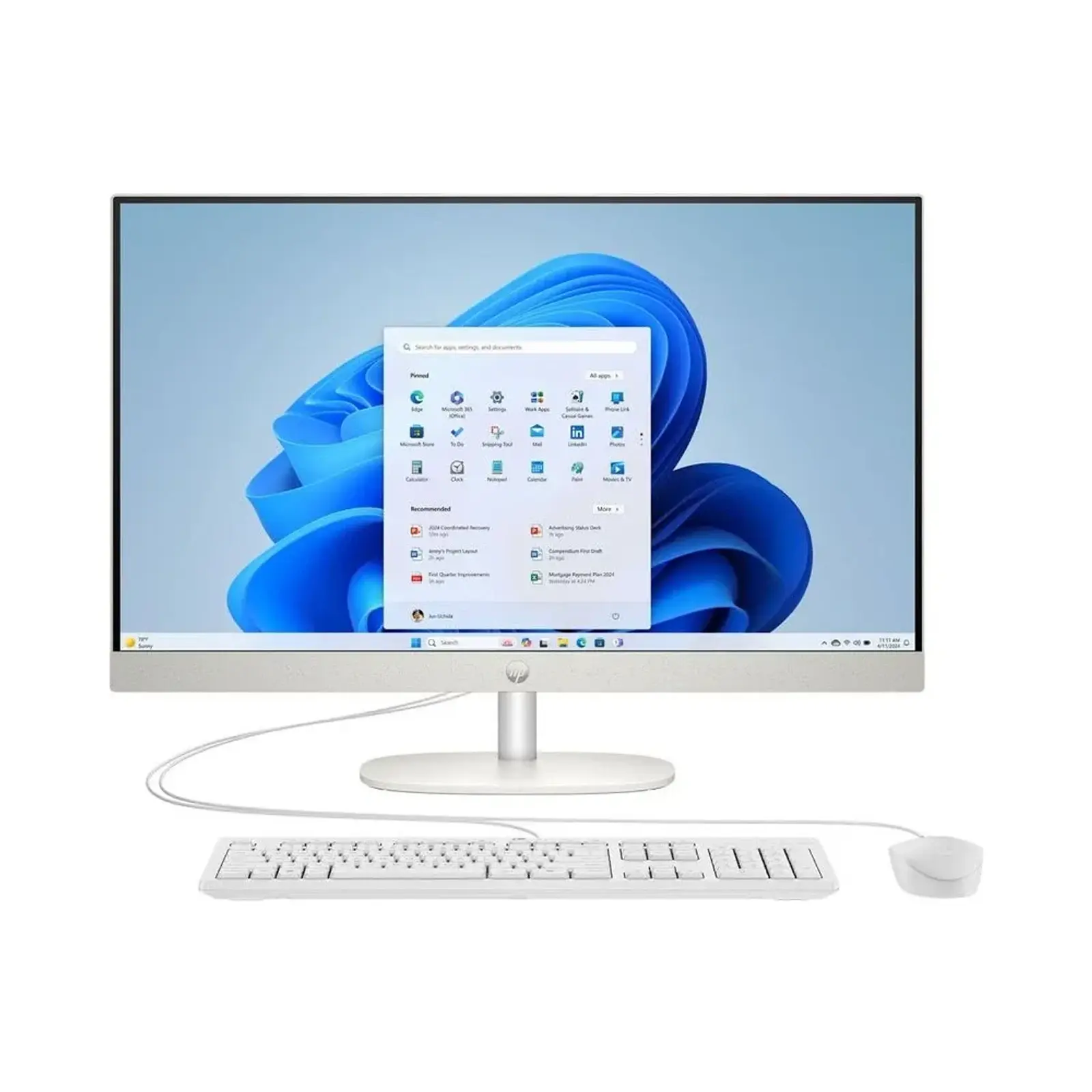 کامپیوتر همه‌ کاره اچ پی HP CR2037nh-C Core Ultra 7 255U/16GB/1TB SSD/Intel/Touch