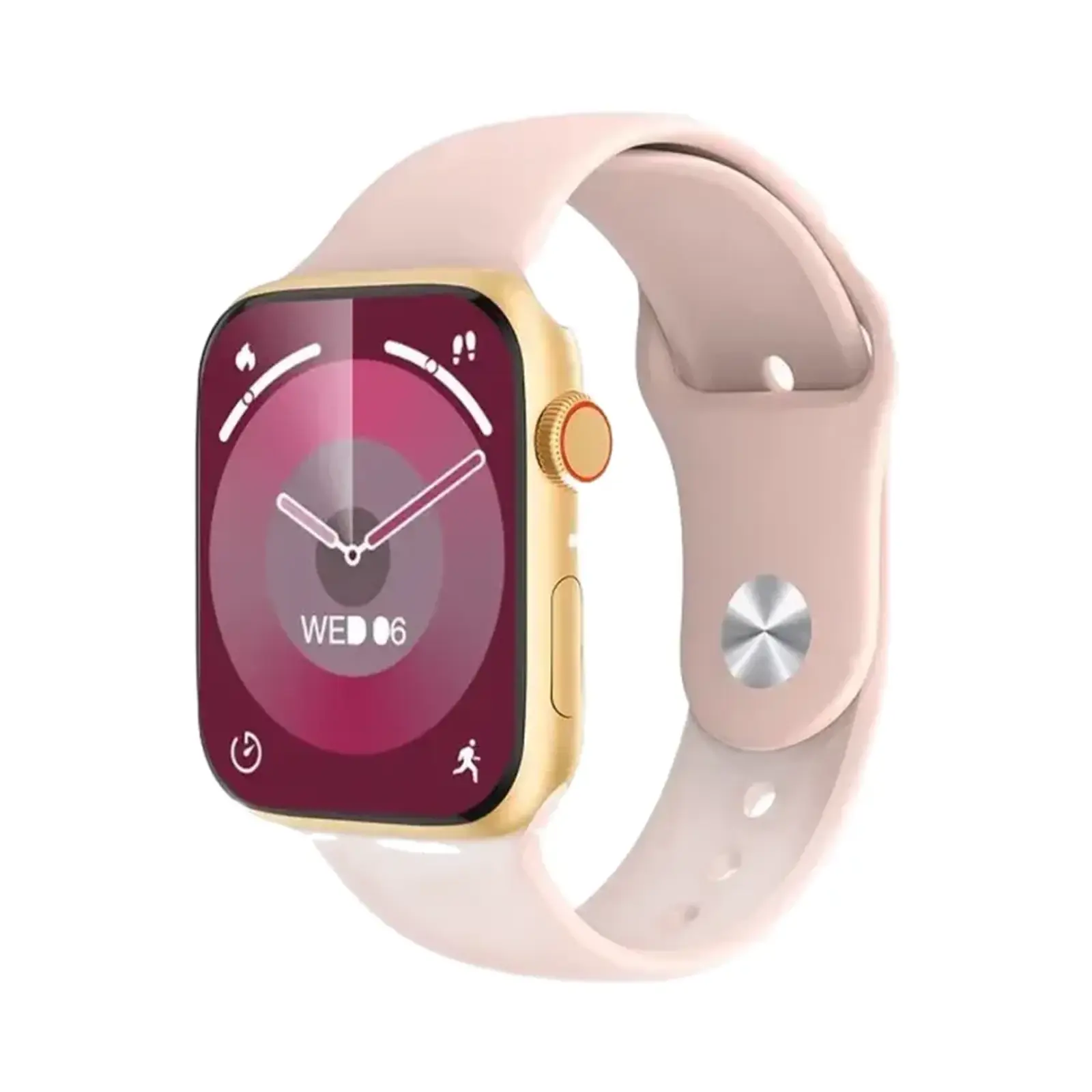 ساعت هوشمند گرین لاین 44mm BS CAPACITY ACTIVE PRO Metal Case with Silicone Band - رز گلد