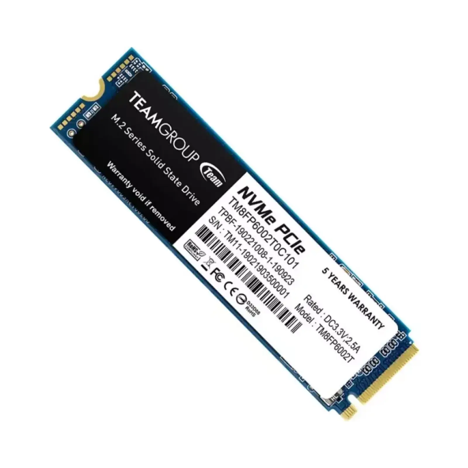 اس اس دی اینترنال تیم گروپ MP33 2TB NVMe