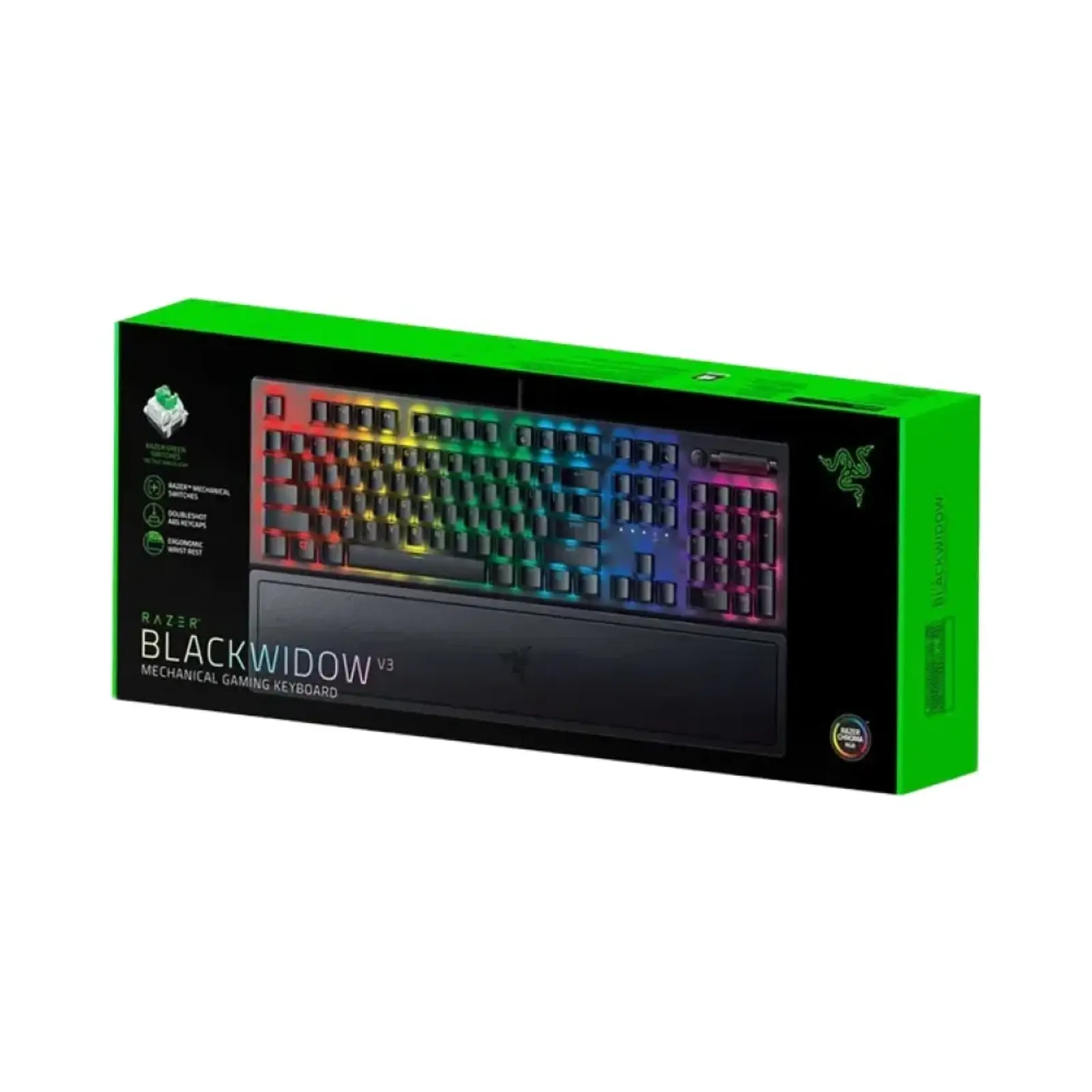 کیبورد گیمینگ باسیم ریزر BlackWidow V3 Yellow Switch