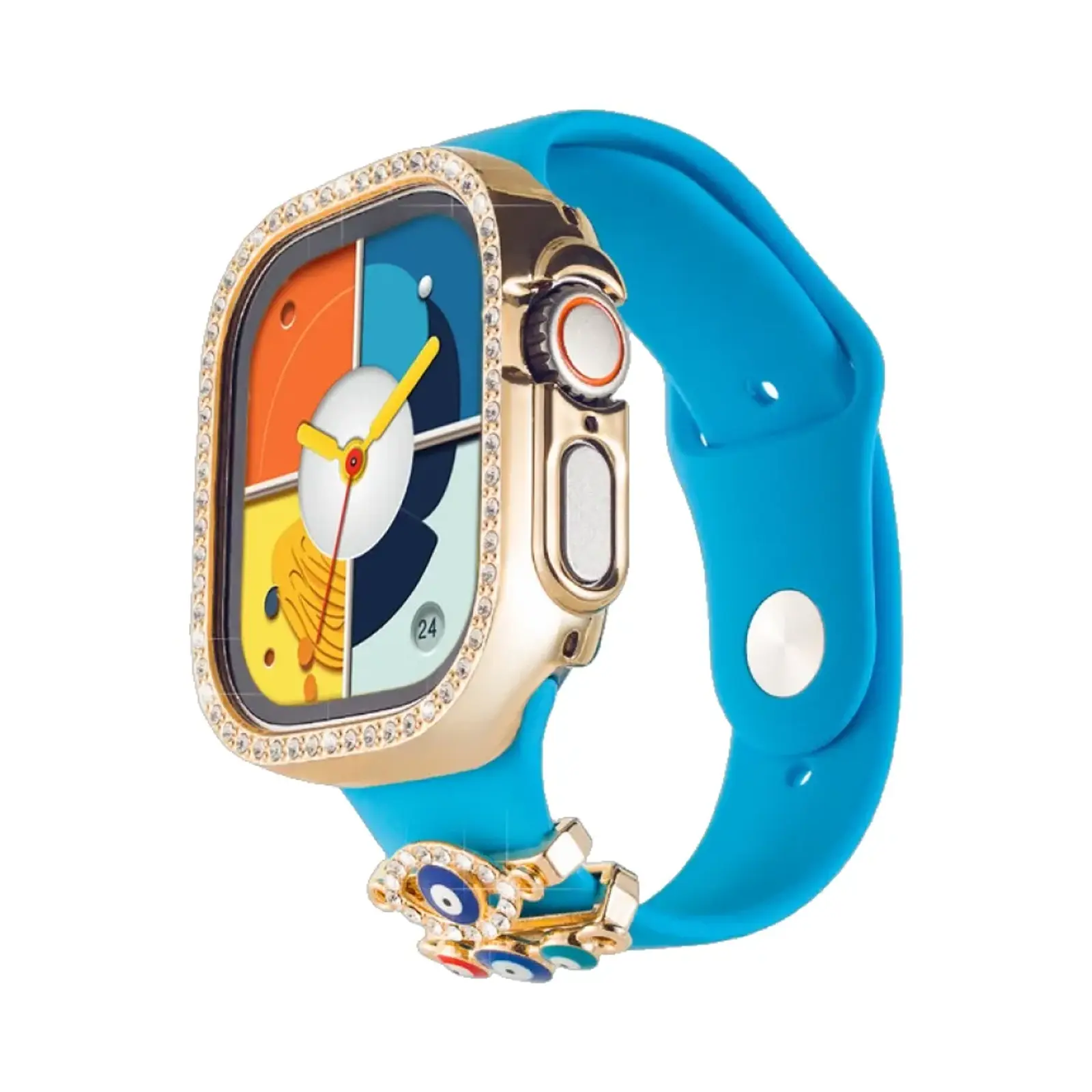 ساعت هوشمند گیفت کالکشن BY Aluminum Case with Silicone Band