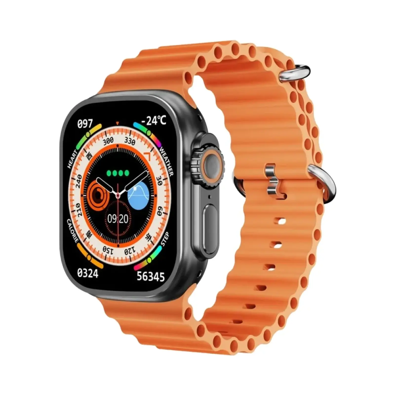 ساعت هوشمند پرودو PD-LUMINA Aluminum Case with Silicone Band - نارنجی