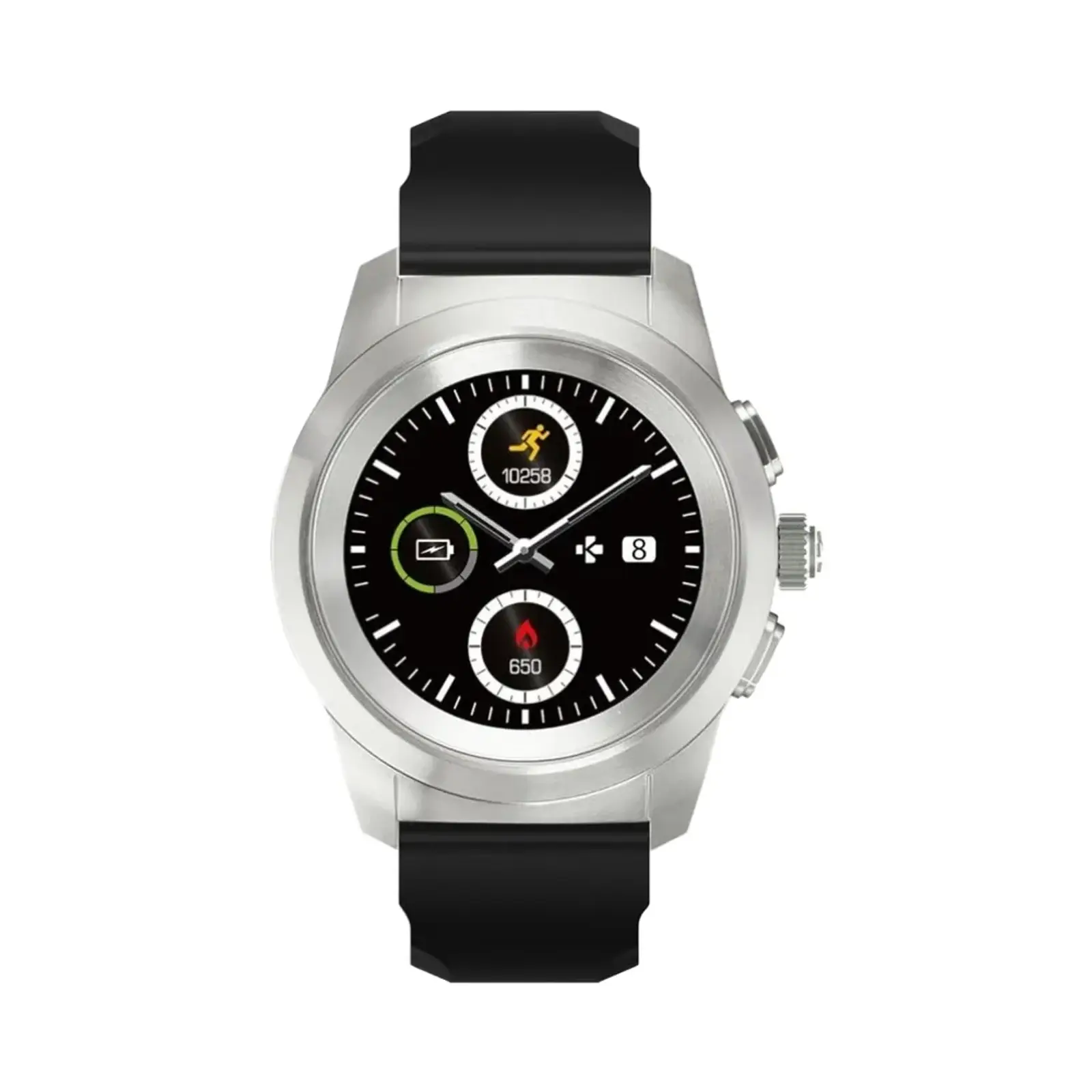 ساعت هوشمند مای کرونوز 48mm zetime Stainless Steel Case with Silicone Band