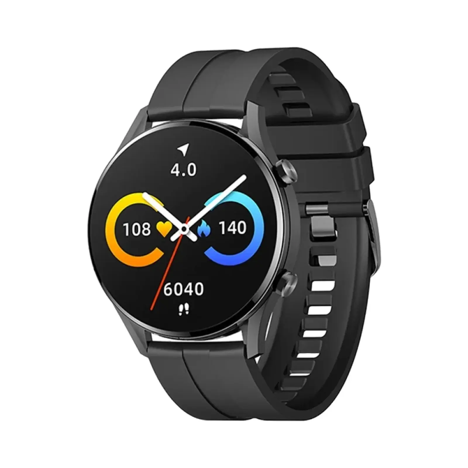ساعت هوشمند آی می لب MEH IMILAB W12 Smart Watch Metal Case with Silicone Band - مشکی