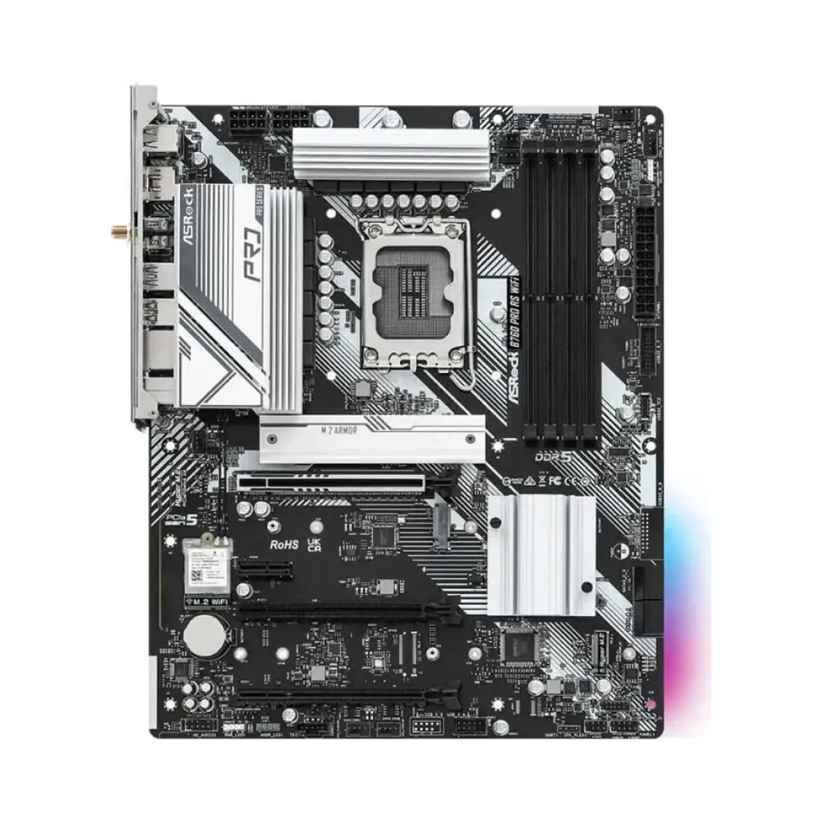 مادربرد ازراک B760 PRO RS WiFi DDR5