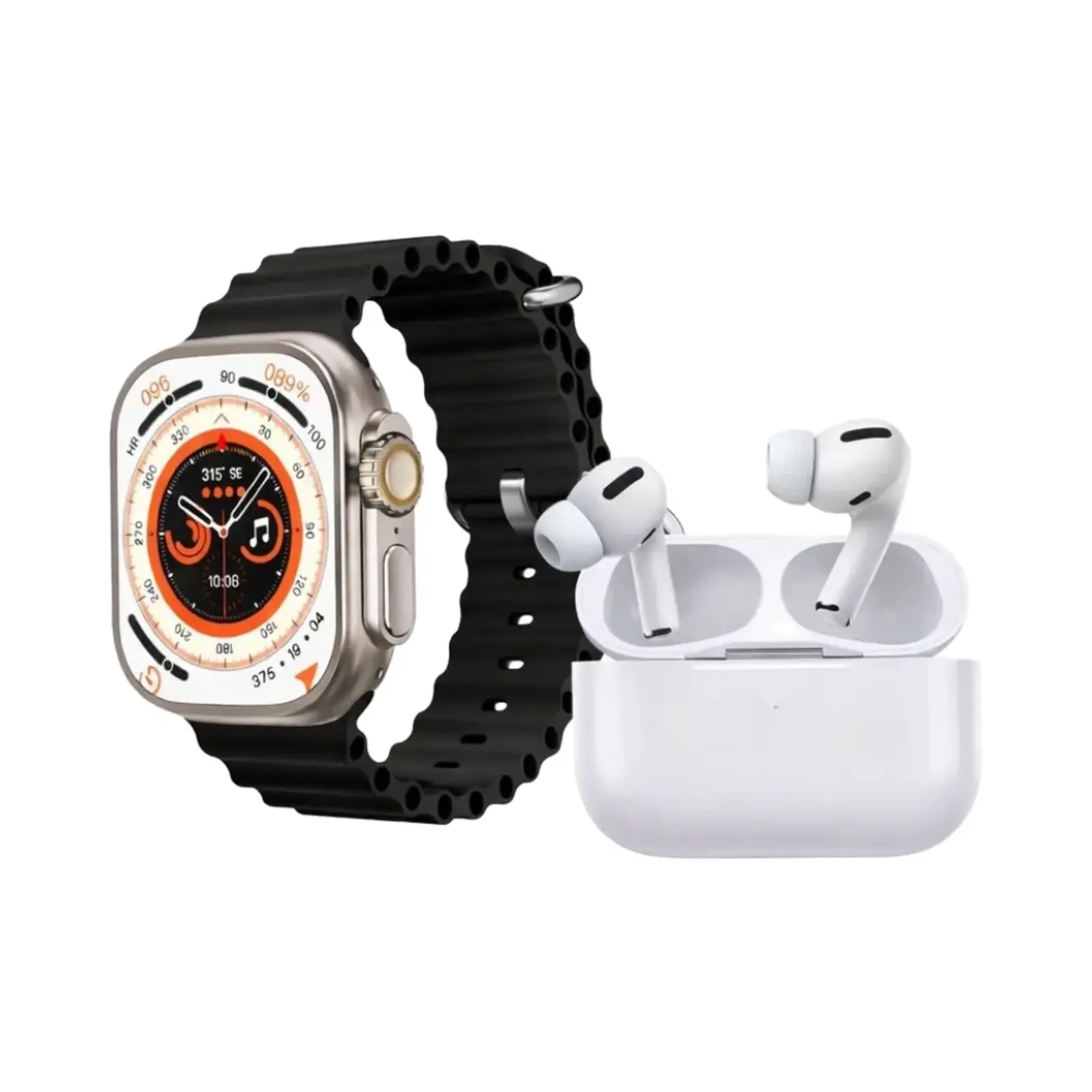 ساعت هوشمند ایکس 8 49mm uniue Metal Case with Silicone Band