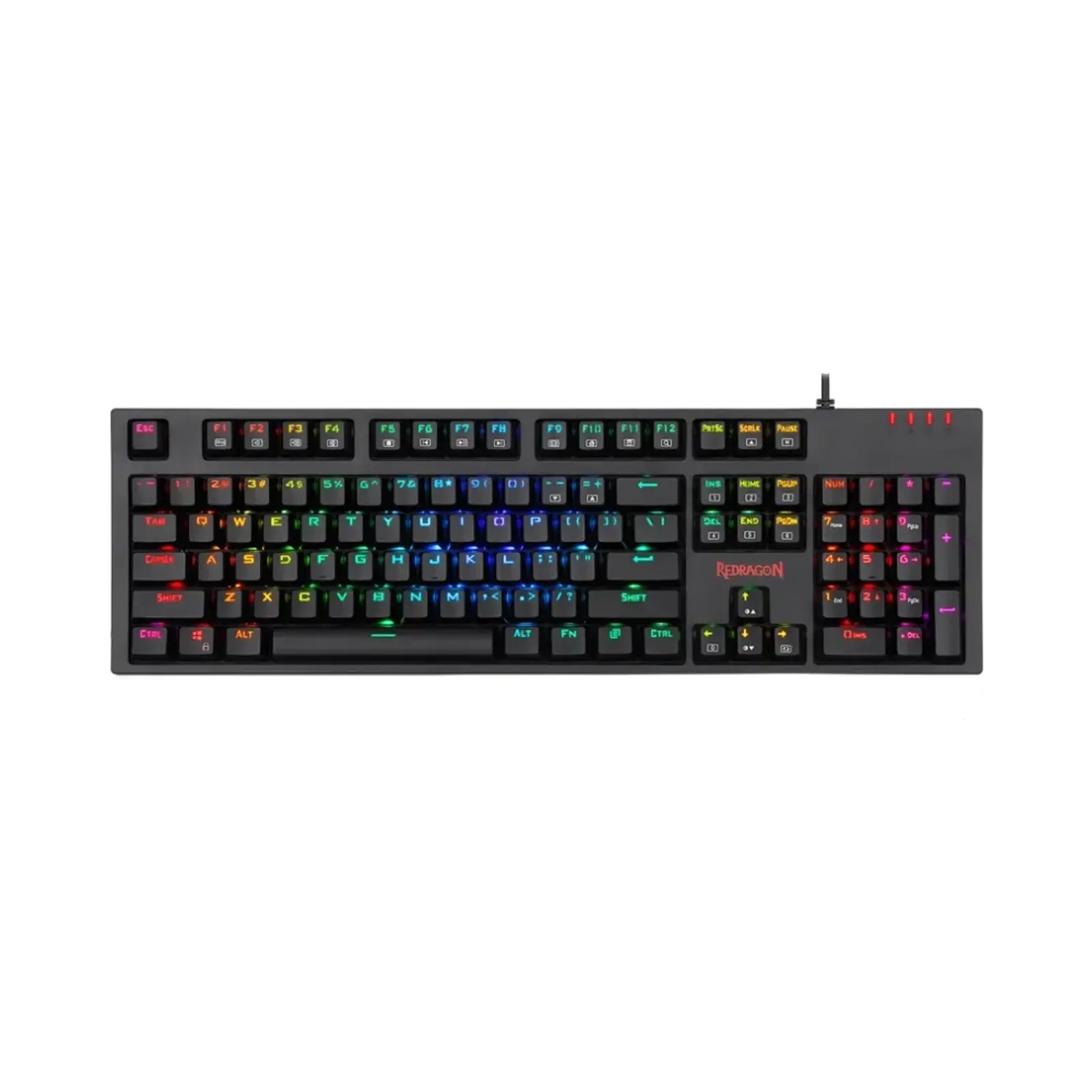 کیبورد ردراگون گیمینگ سیم دار K592 RGB PRO