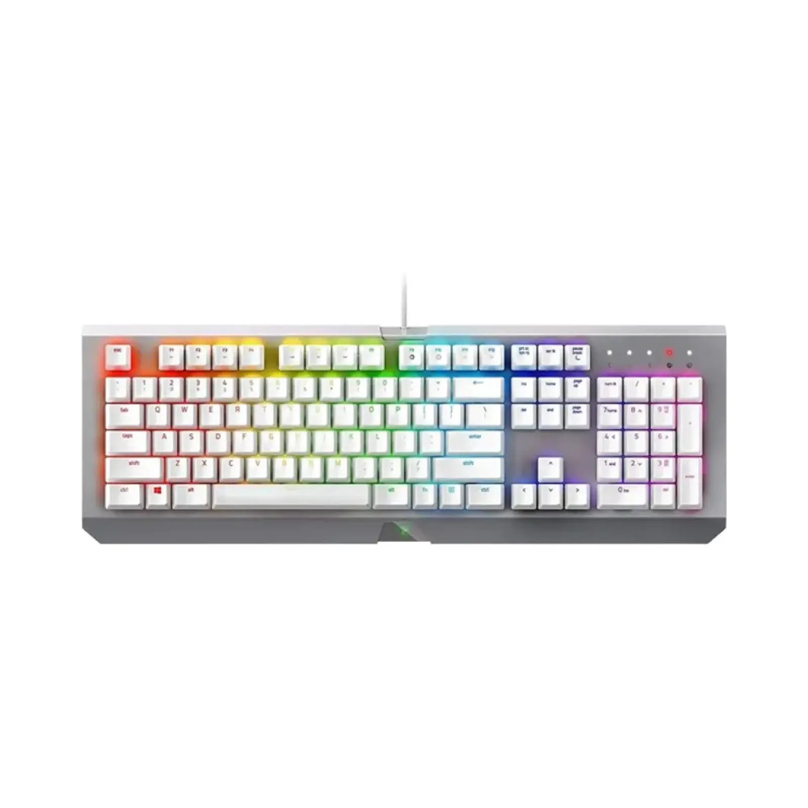 کیبورد گیمینگ باسیم ریزر BLACKWIDOW X CHROMA MERCURY EDITION