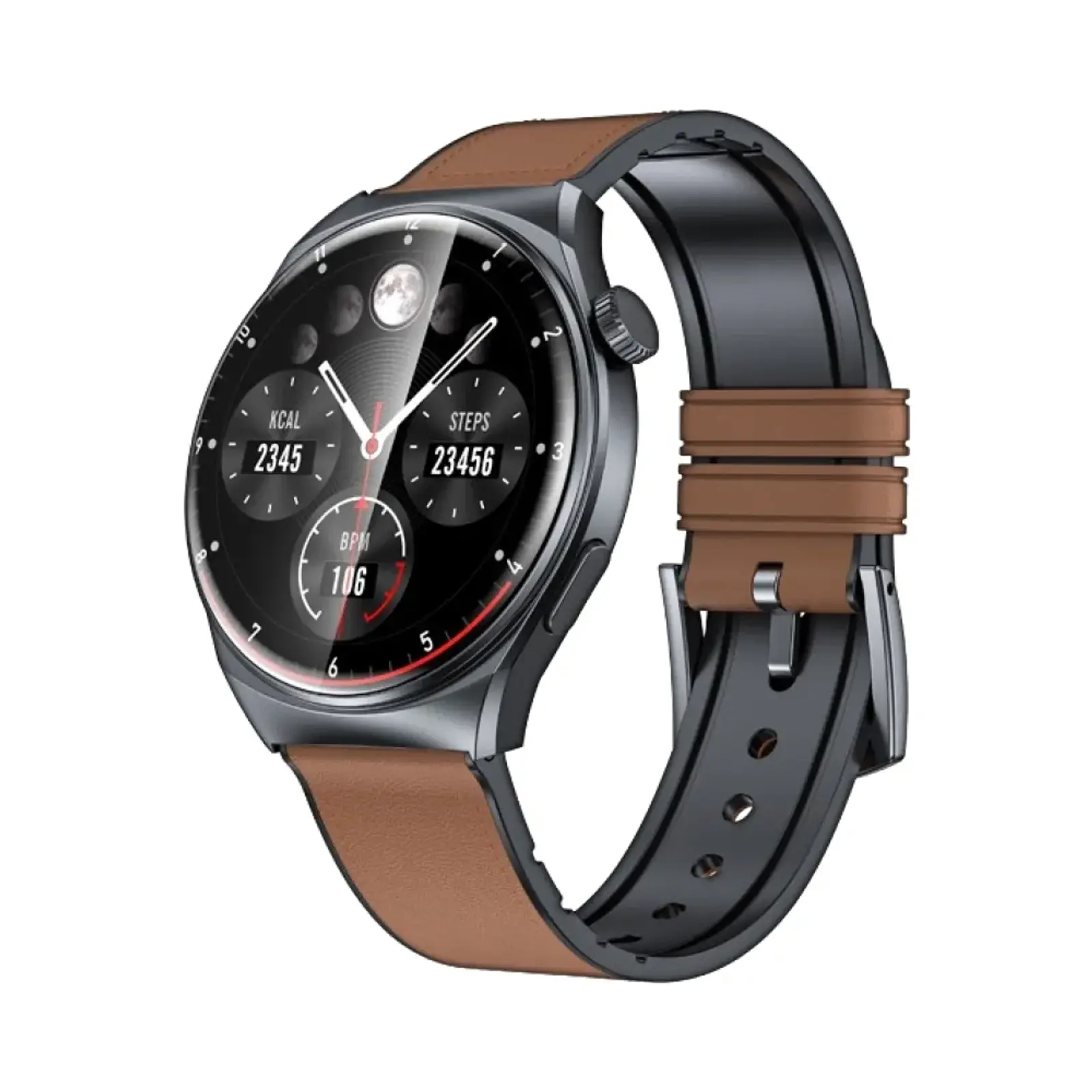 ساعت هوشمند سی بای 44mm W2 Pro Zinc Alloy Case with Silicone Band - مشکی