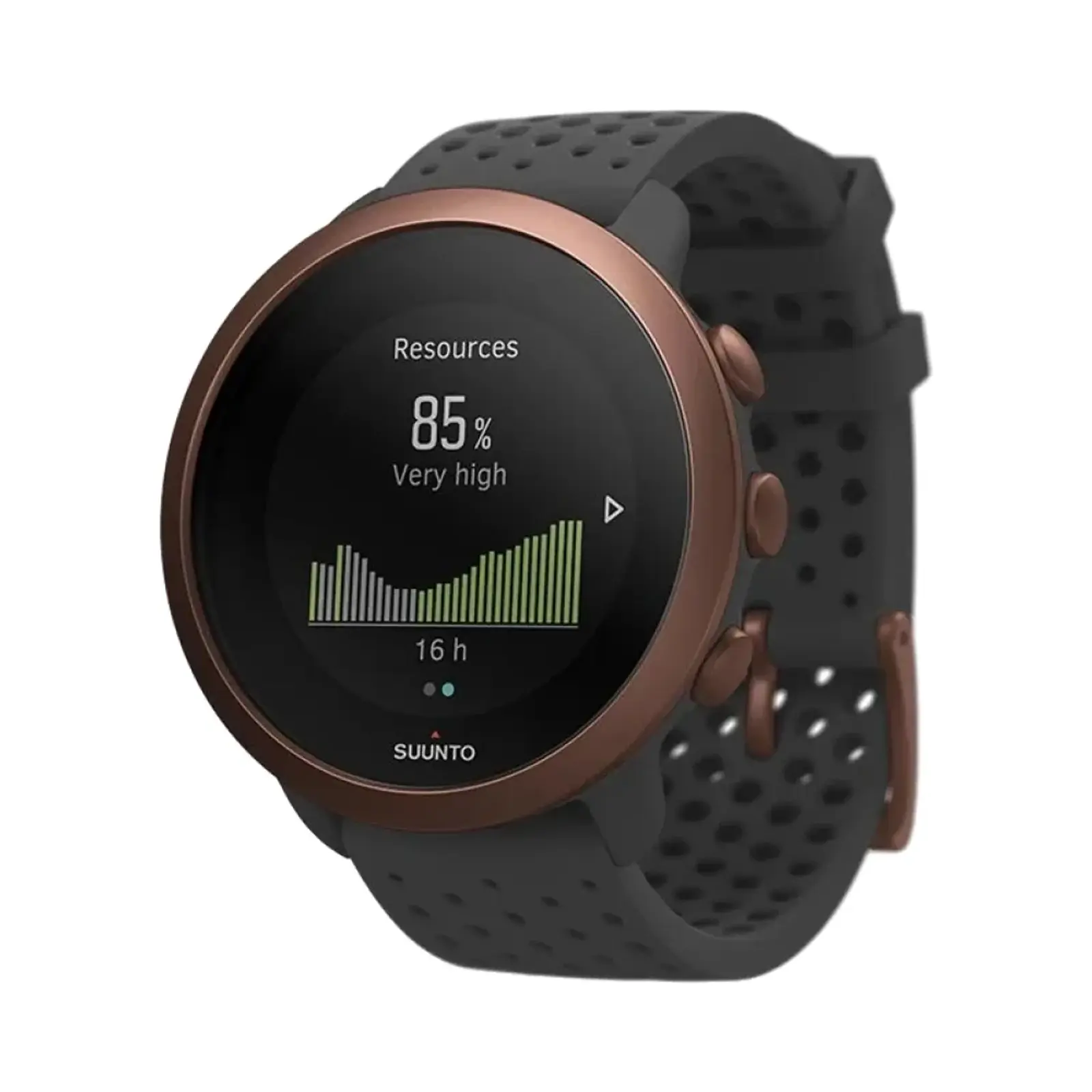 ساعت هوشمند سونتو 43mm SS050495000 Stainless Steel Case with Silicone Band - مشکی