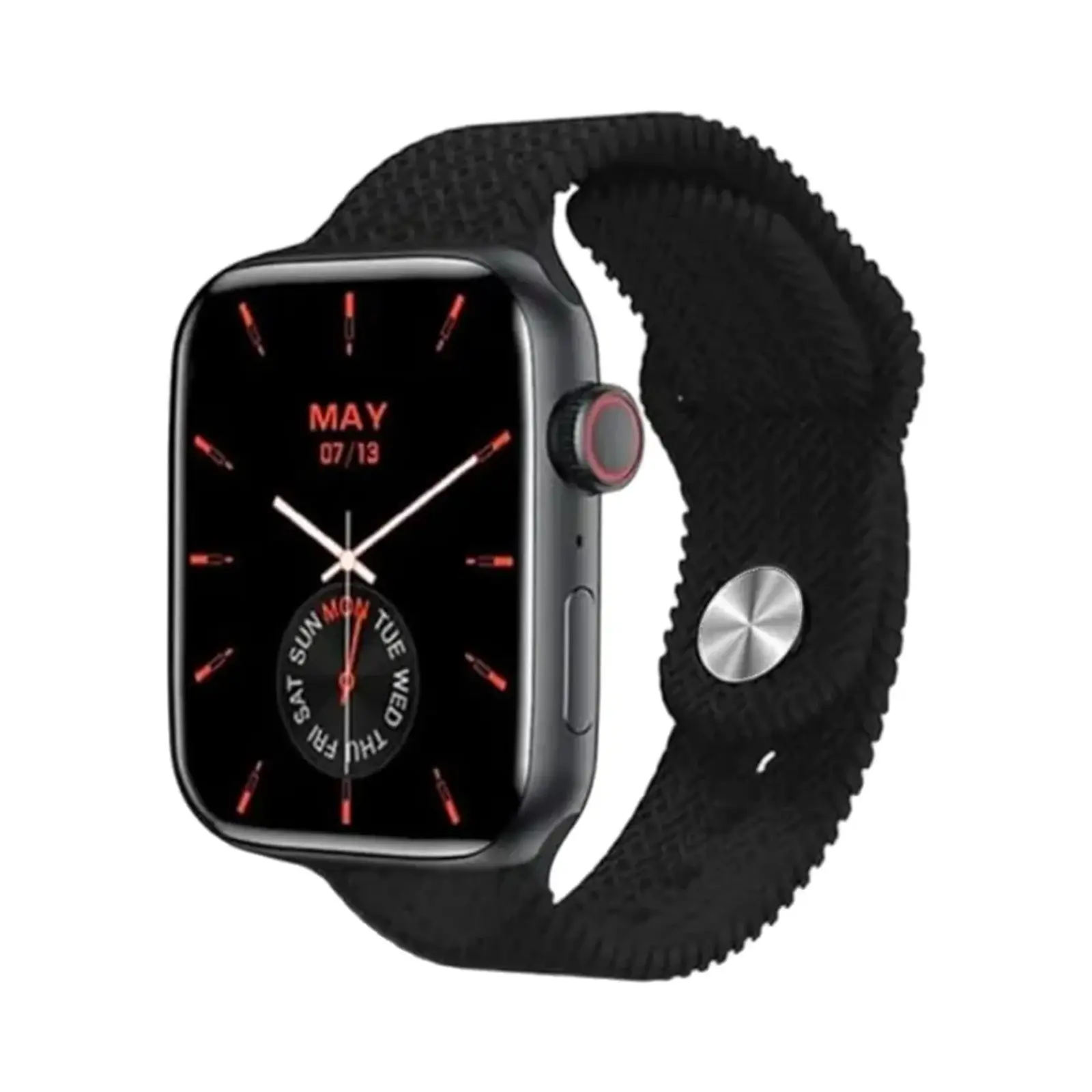 ساعت هوشمند ویسمی 46mm WS10-3 MAX Aluminum Case with Silicone Band - مشکی