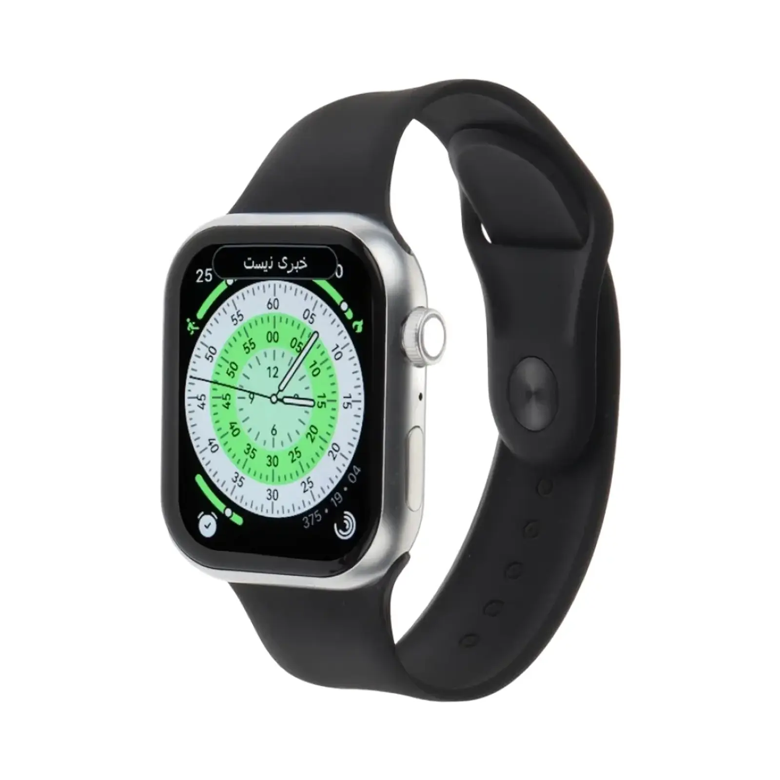 ساعت هوشمند کیکویر 45mm KW77 MAX Metal Case with Silicone Band