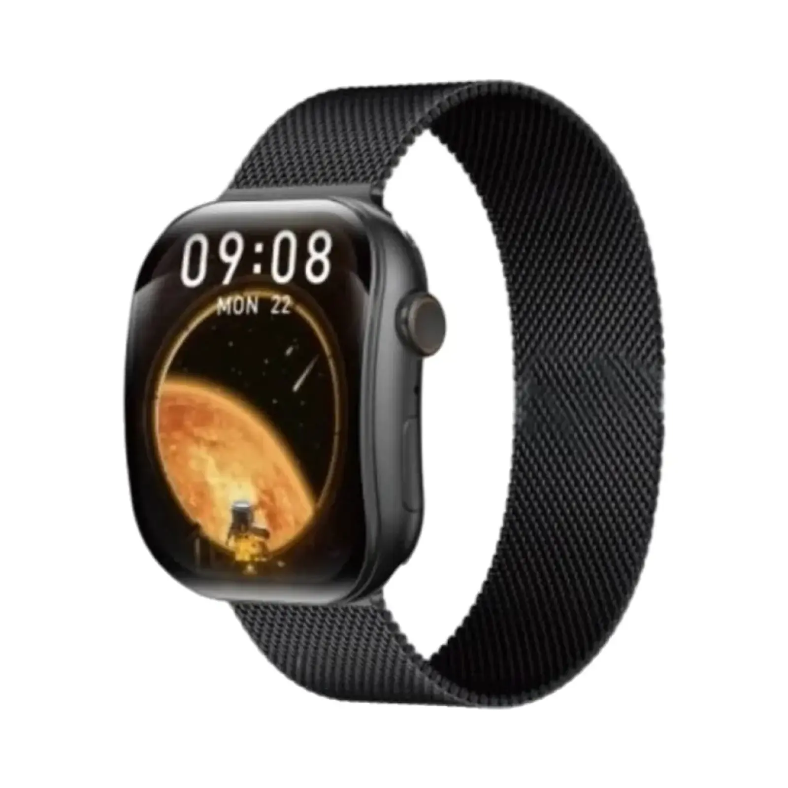 ساعت هوشمند لنیز 40mm LW-222Pro3 Zinc Alloy Case with Metal Band - مشکی