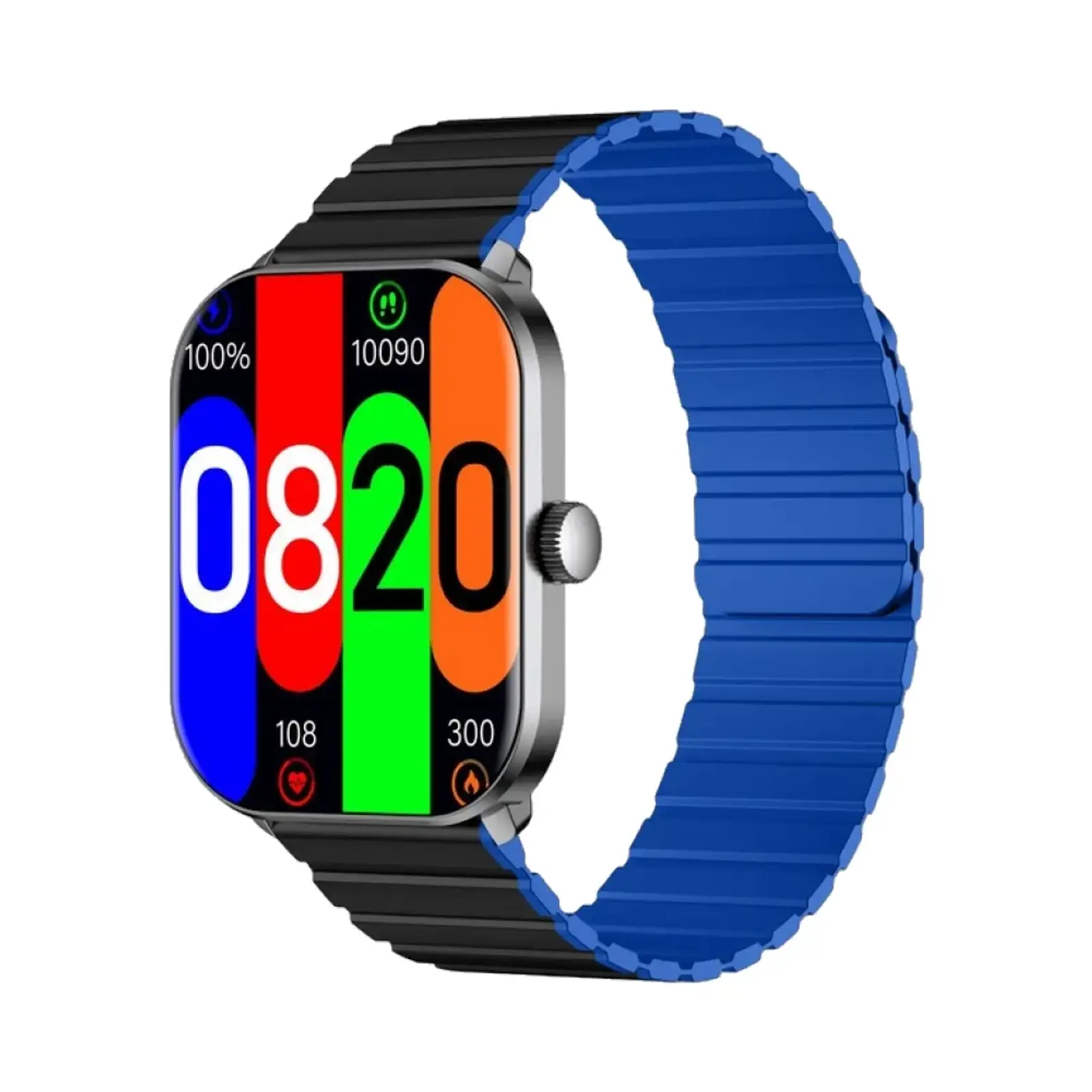 ساعت هوشمند گلوریمی GS1 Pro 2024 Stainless Steel Case with Silicone Band