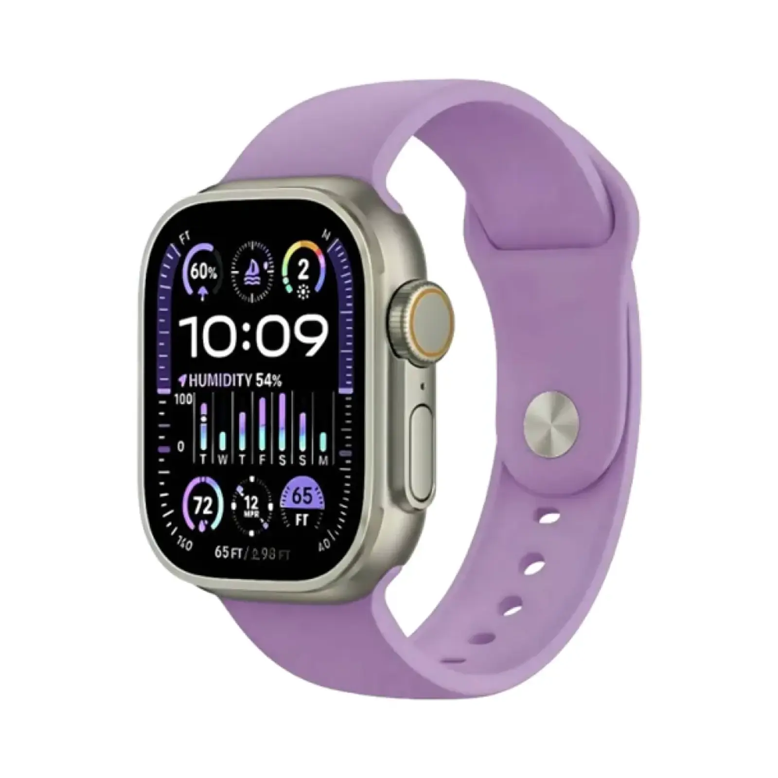 ساعت هوشمند اوکپو 49mm 7in1 Metal Case with Silicone Band - نقره ای