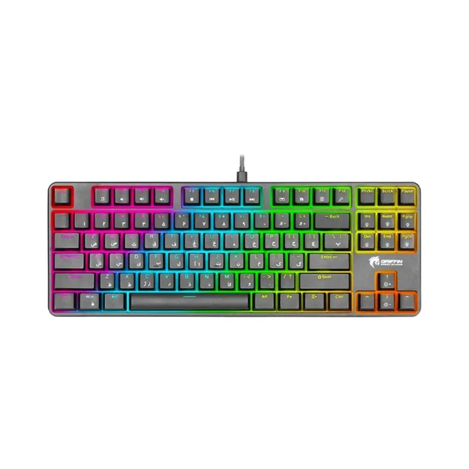 کیبورد گیمینگ باسیم گرین GK801-RGB