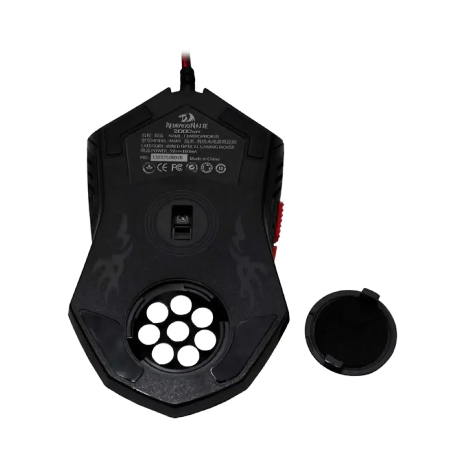 ماوس گیمینگ باسیم ردراگون M601-3 Centrophorus