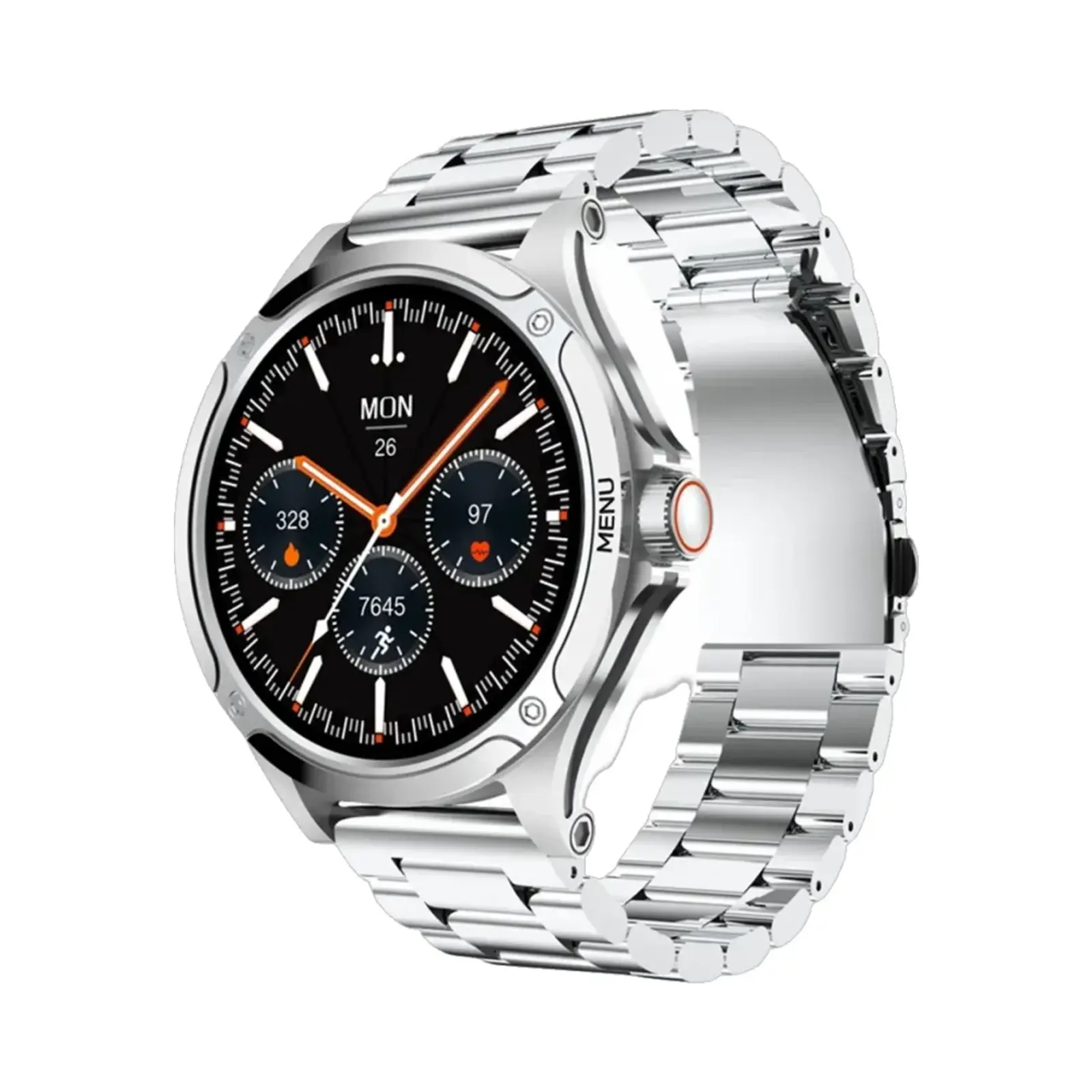 ساعت هوشمند تی سی اچ 50mm TCH HD2 3D Hero2 Metal Case with Metal Band