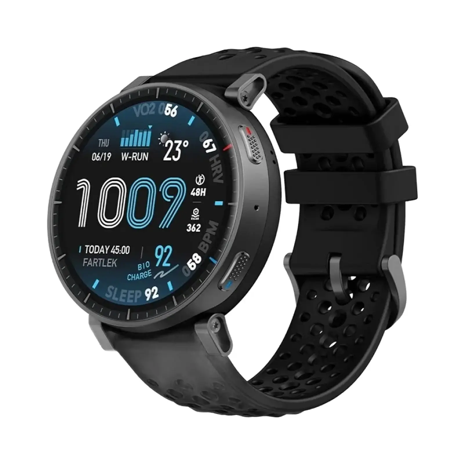 ساعت هوشمند امیزفیت 48mm ACTIVE MAX Aluminum Case with Silicone Band - مشکی