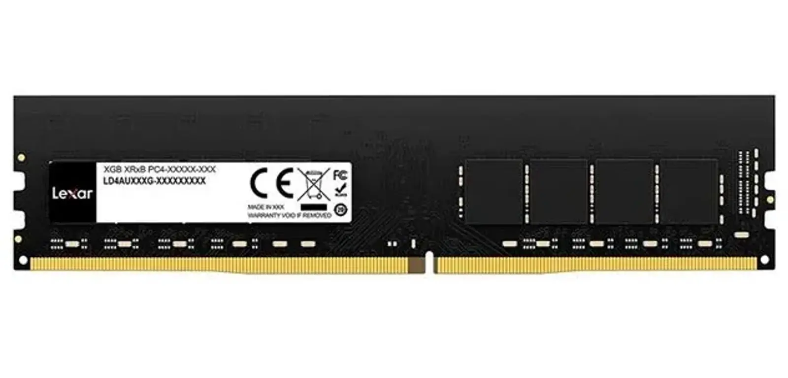 رم کامپیوتر لکسار Lexar LD4AU016G 16GB 3200MHz CL22 DDR4 Single