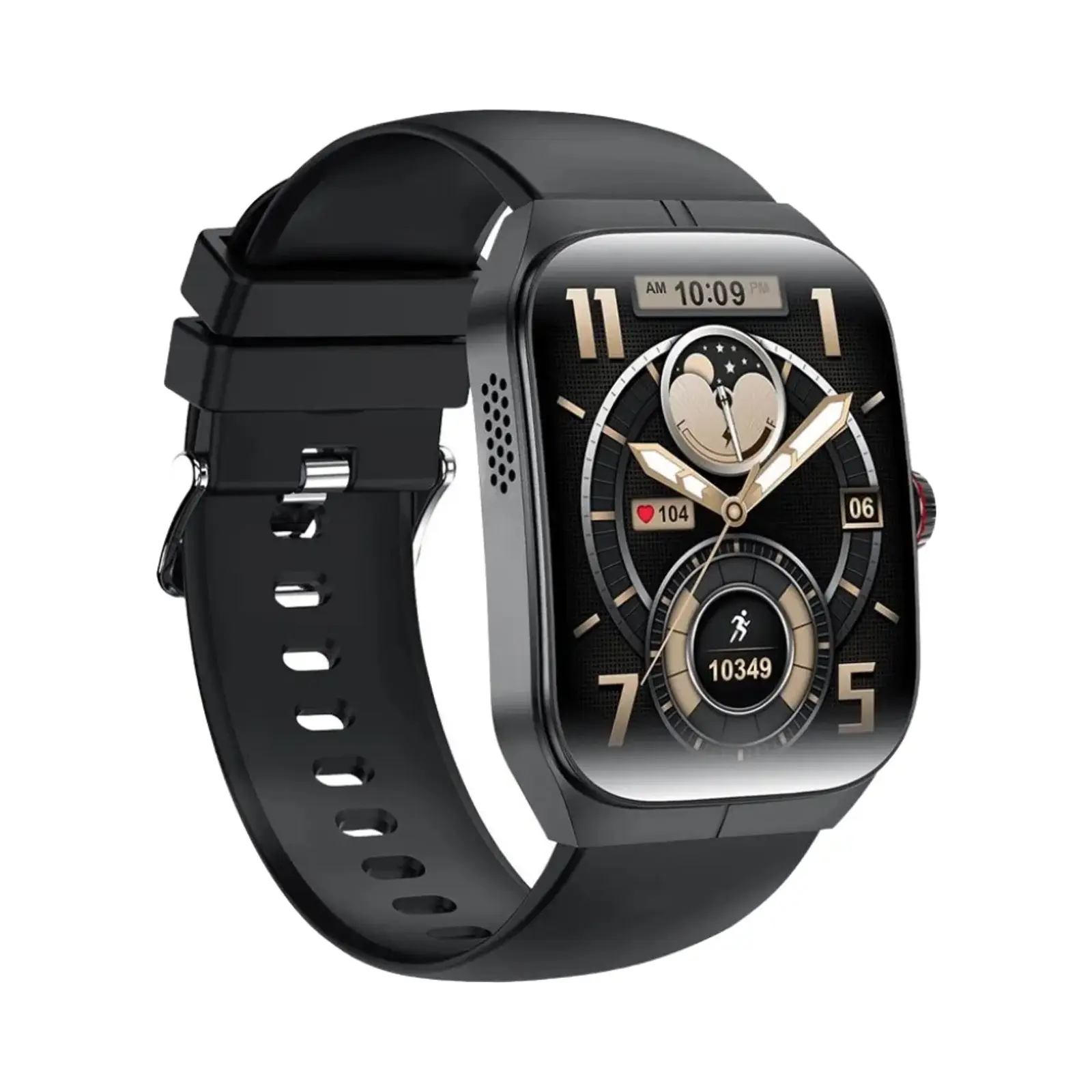 ساعت هوشمند ارلدام 46mm SW17 Zinc Alloy Case with Silicone Band - مشکی