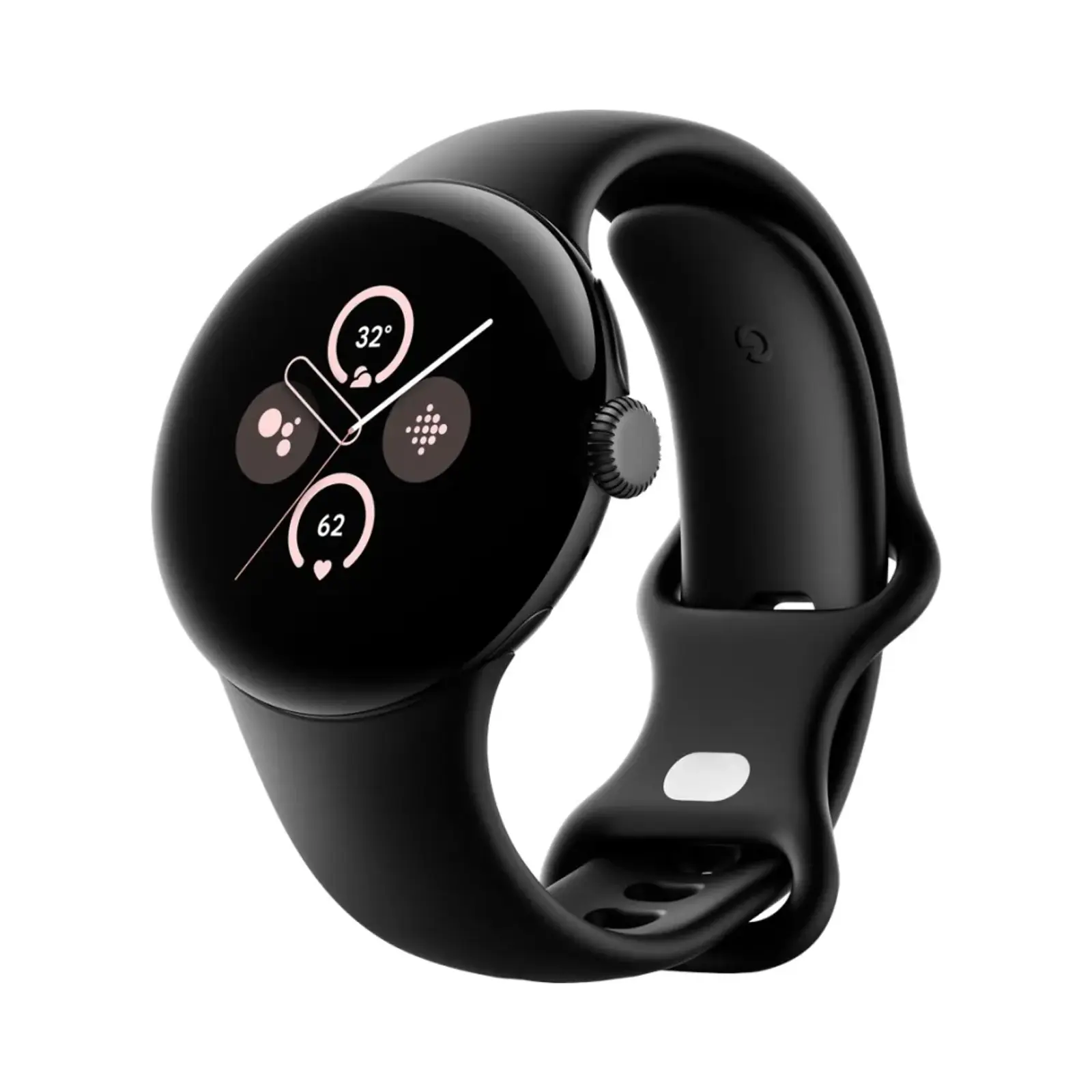 ساعت هوشمند گوگل 41mm Pixel Watch 2 Aluminum Case with Silicone Band - مشکی