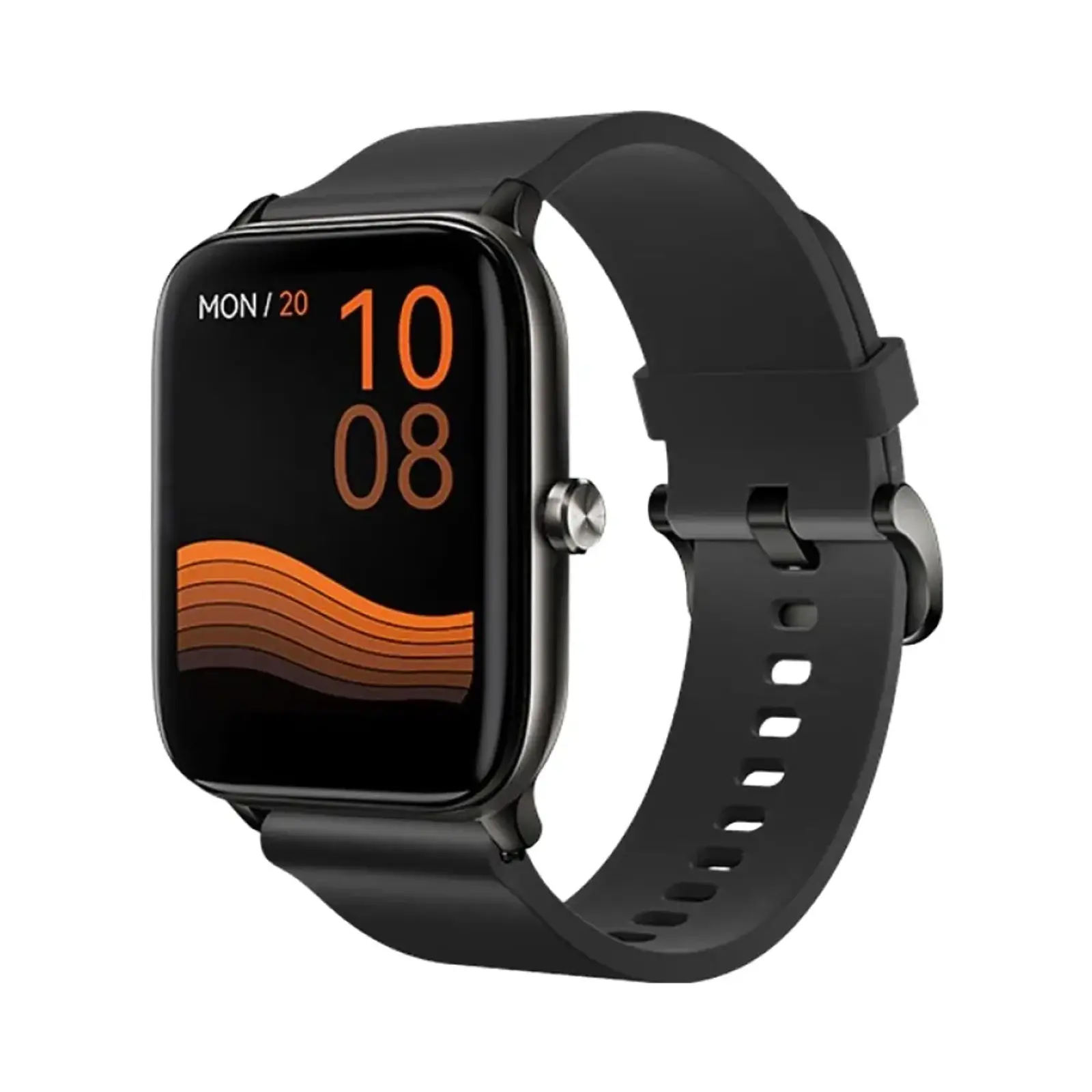 ساعت هوشمند هایلو 50mm GST GLOBAL Polycarbonate Case with Silicone Band - مشکی