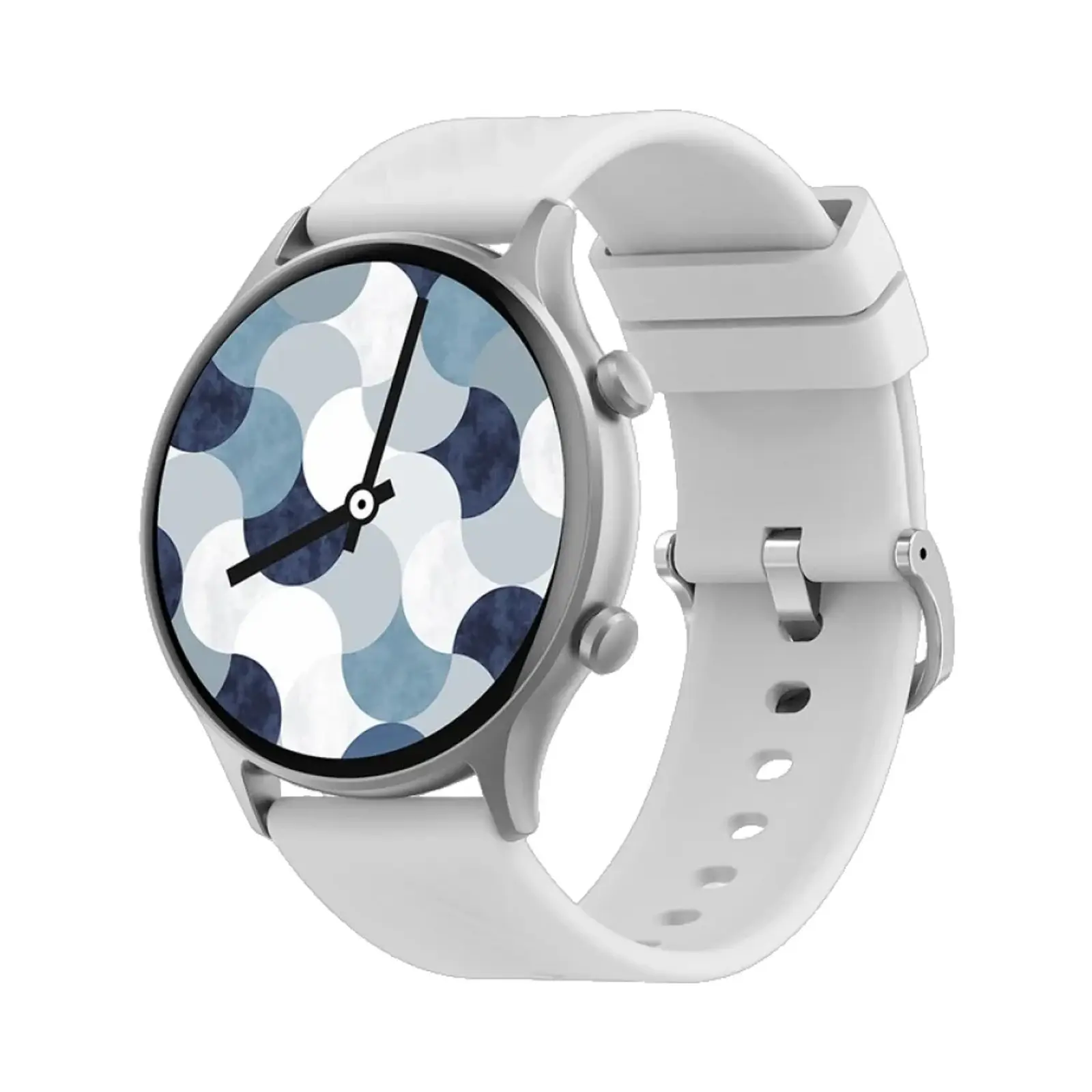 ساعت هوشمند اسکمی 45mm B53s Aluminum Case with Silicone Band - نقره ای