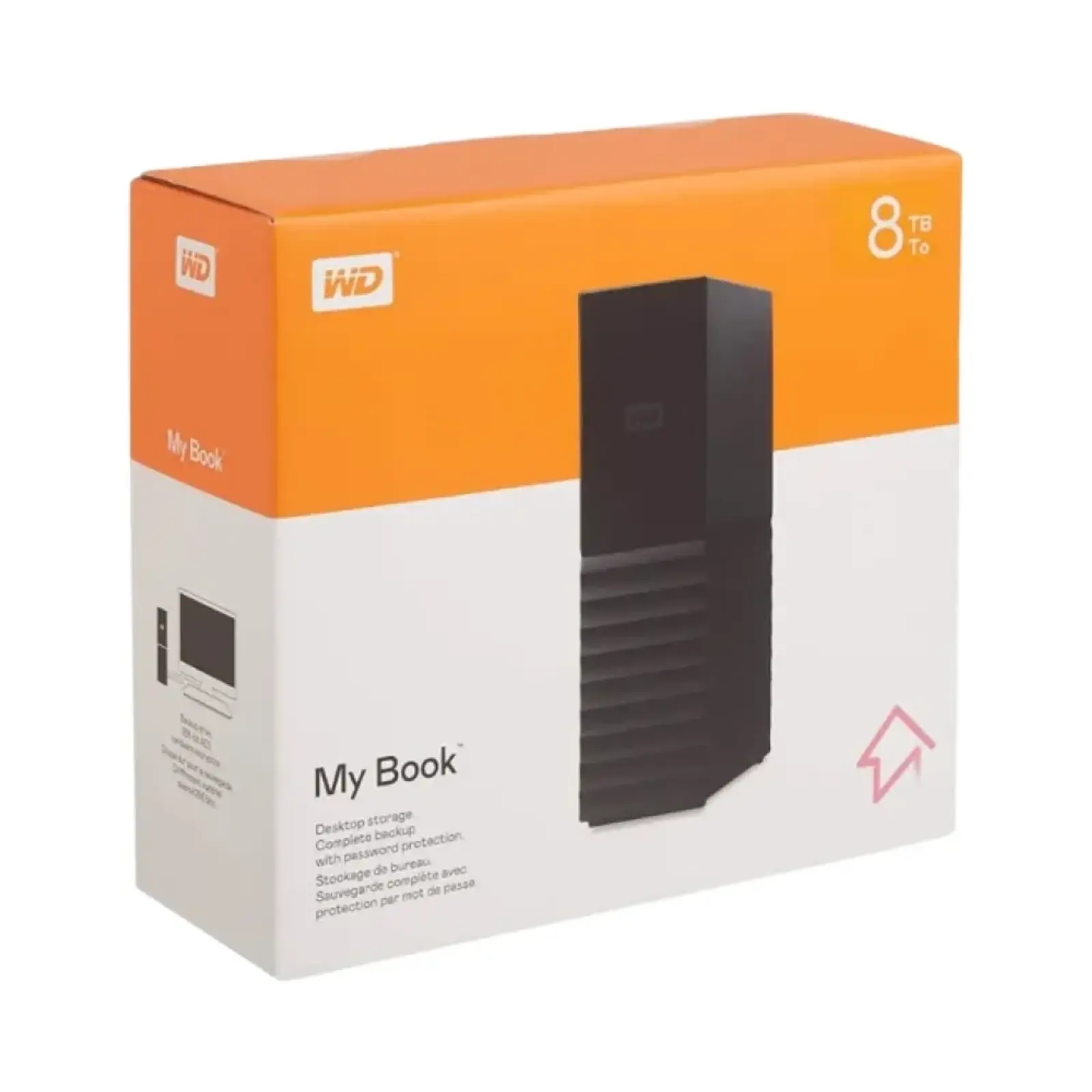هارد اکسترنال 8 ترابایت وسترن دیجیتال My Book Desktop 8TB - مشکی