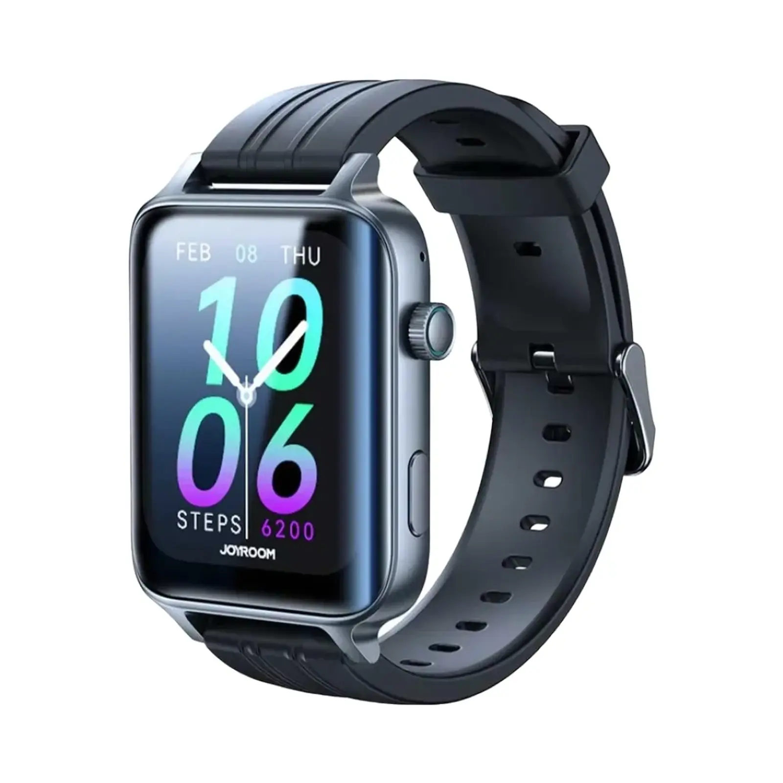 ساعت هوشمند جوی روم JR-FT6 Metal Case with Silicone Band - مشکی