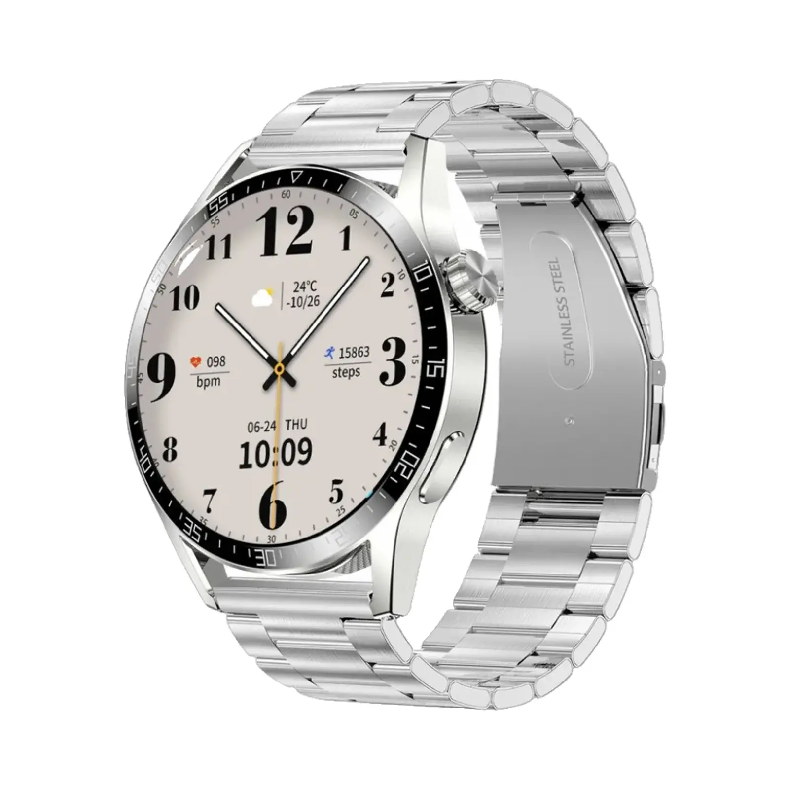 ساعت هوشمند لومینکس 45mm SK37 Metal Case with Metal Band