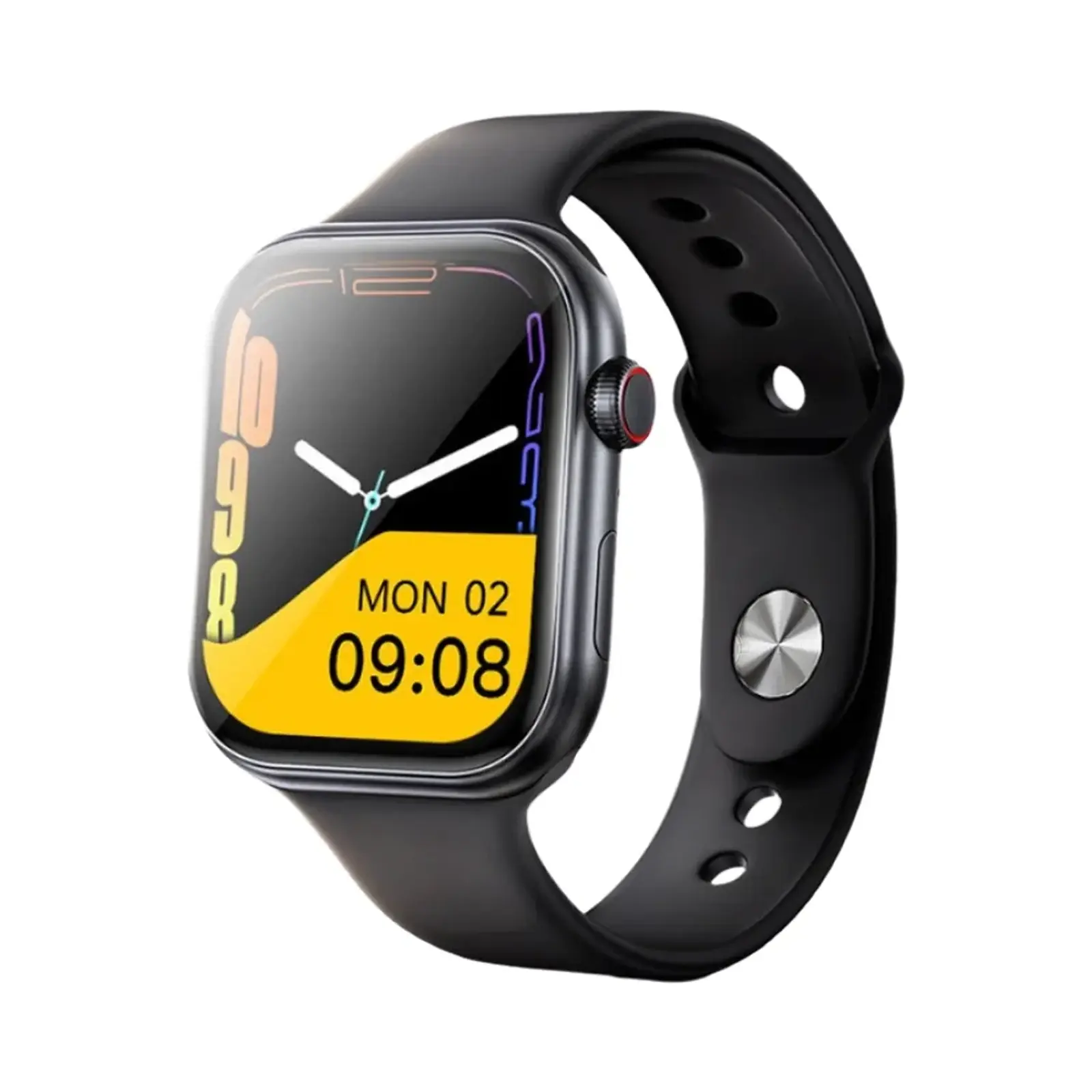 ساعت هوشمند ریمکس 45mm Watch 15 Aluminum Case with Silicone Band - مشکی