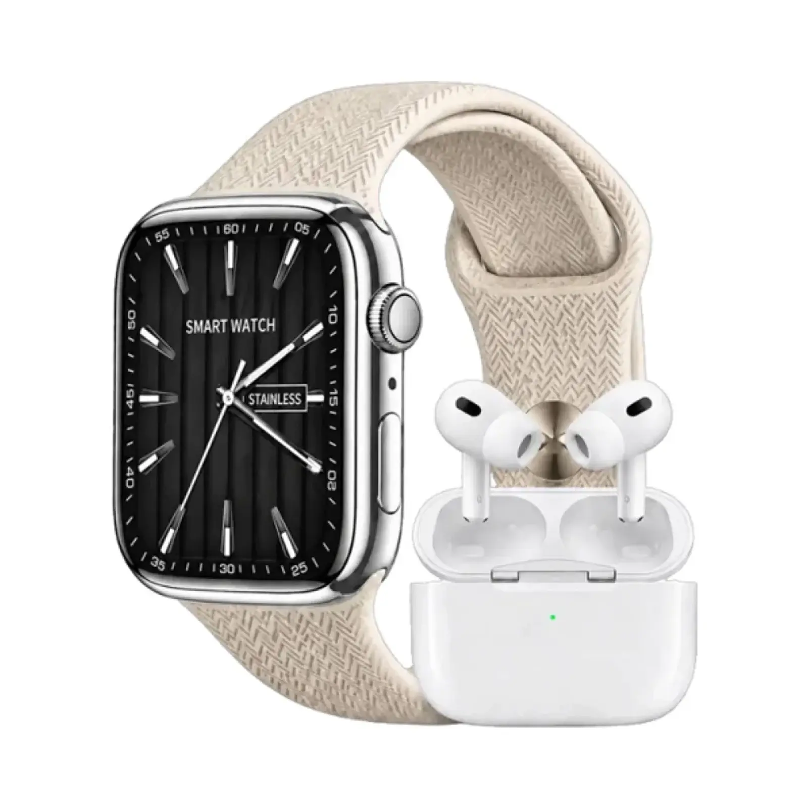 ساعت هوشمند اکپو 49mm D18 Metal Case with Silicone Band