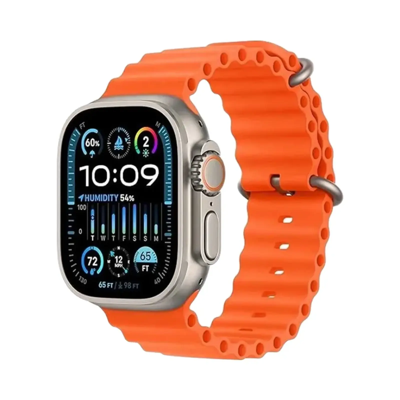 ساعت هوشمند رایمر 49mm WS3000 Metal Case with Silicone Band - نقره ای