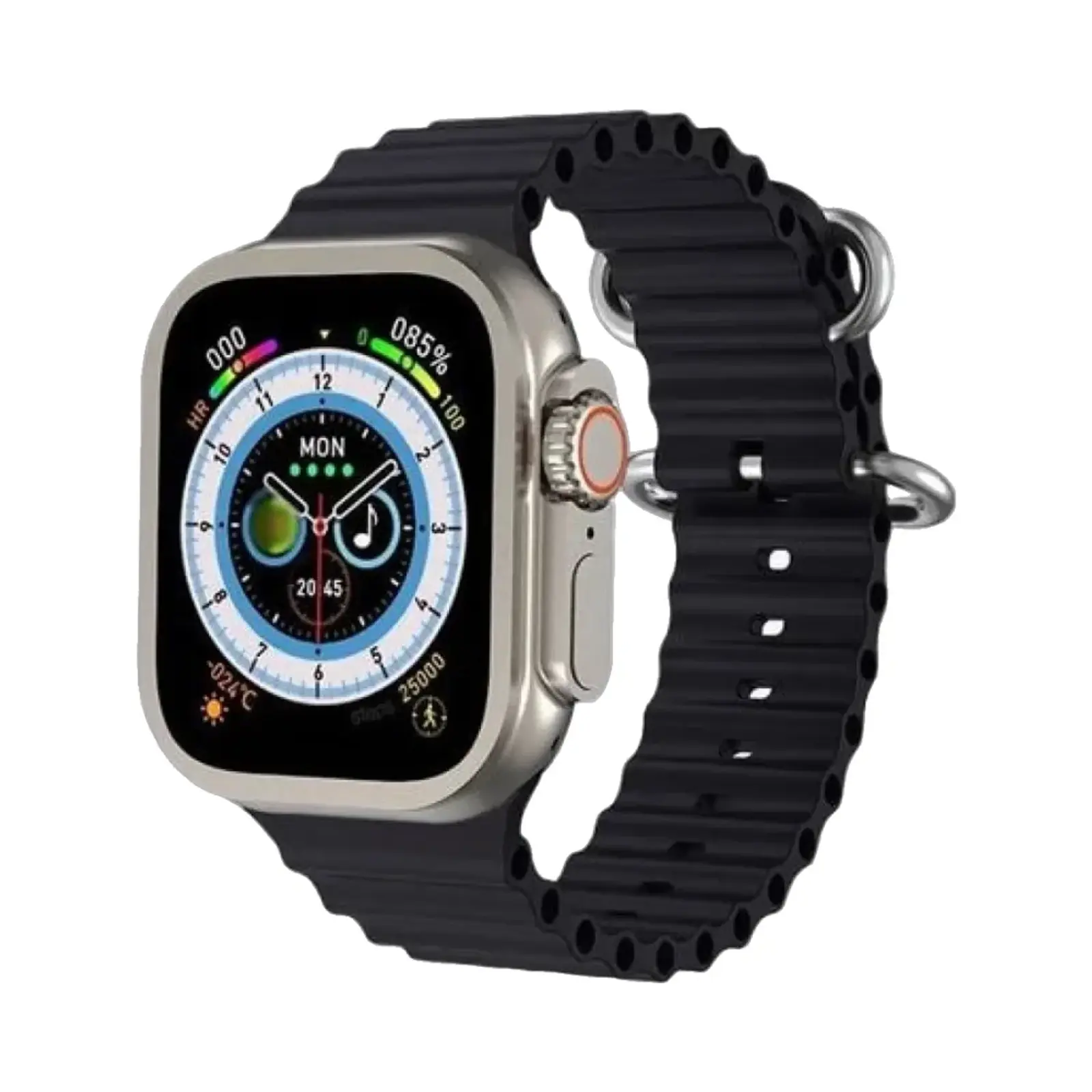 ساعت هوشمند دی تی نامبر وان DT Ultra 2 Metal Case with Silicone Band