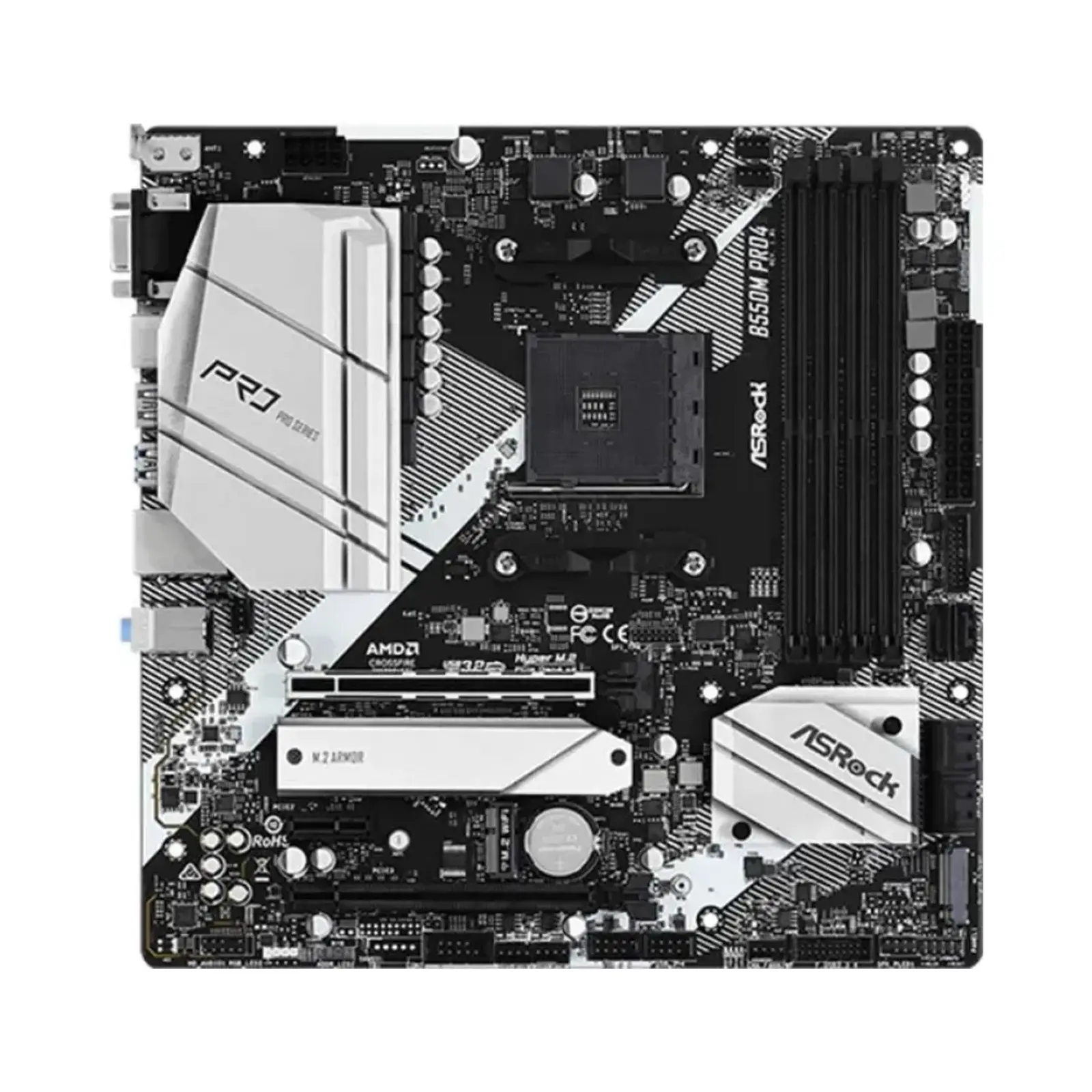 مادربرد ازراک B550M Pro4 DDR4