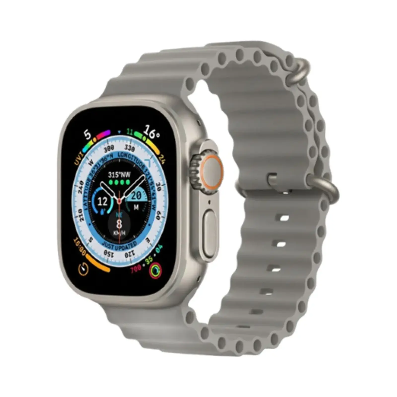 ساعت هوشمند ایکس 10 49mm Ultra3 Metal Case with Silicone Band - مشکی