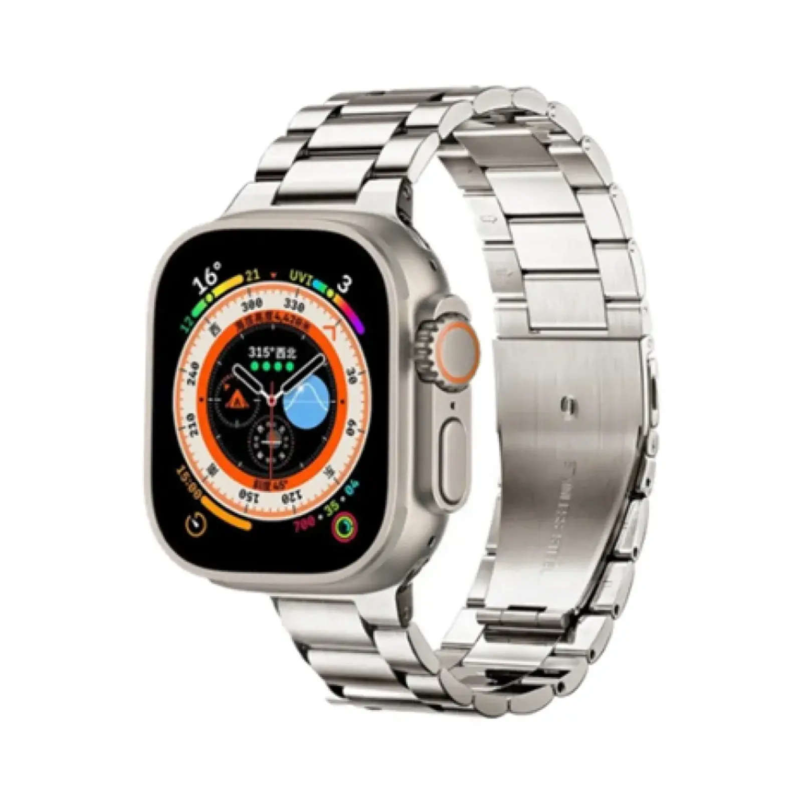 ساعت هوشمند ویسمی 49mm WS 85 ULTRA3 Metal and Plastic Case with Plastic Band