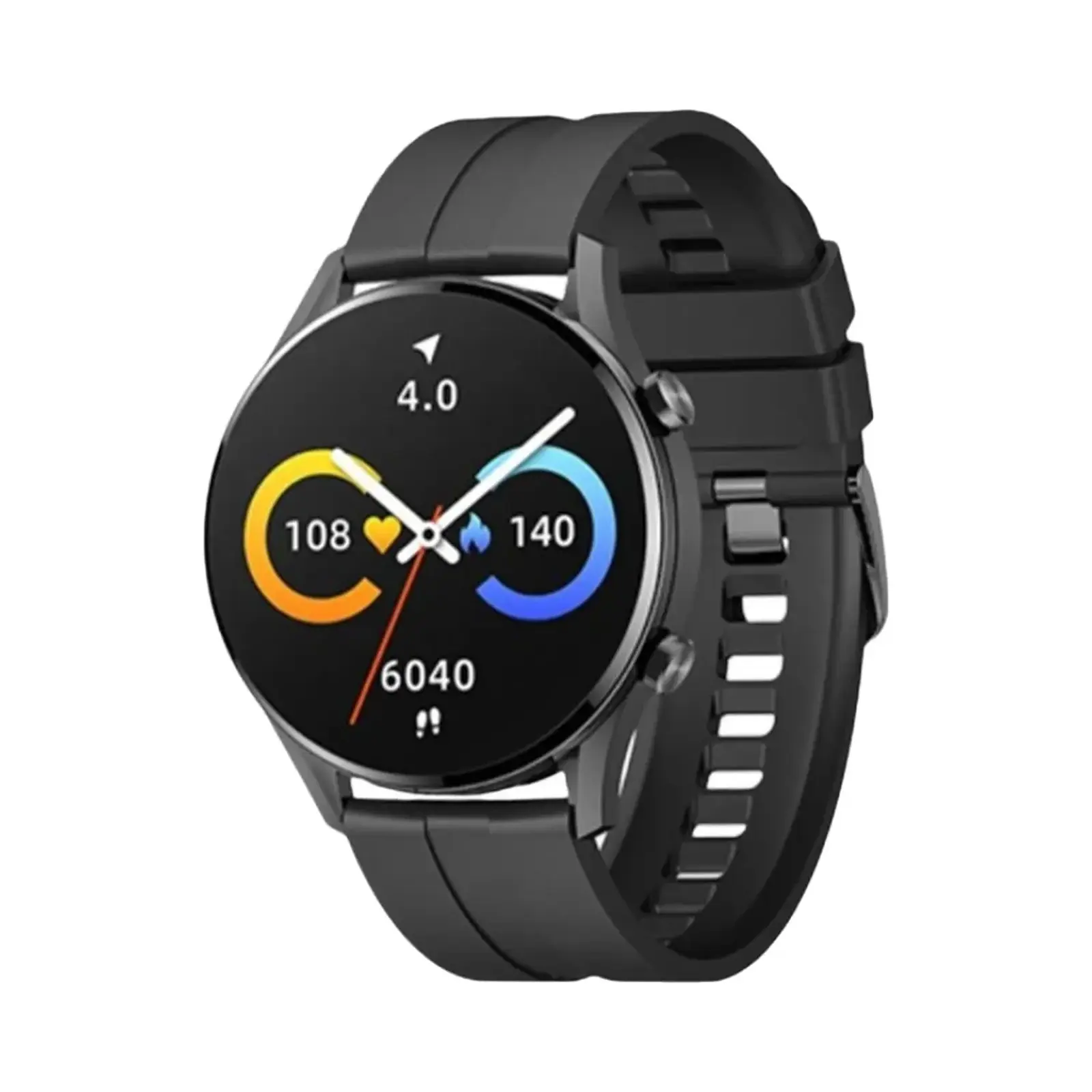 ساعت هوشمند آی می لب W12 45mm Metal Case with Silicone Band - مشکی