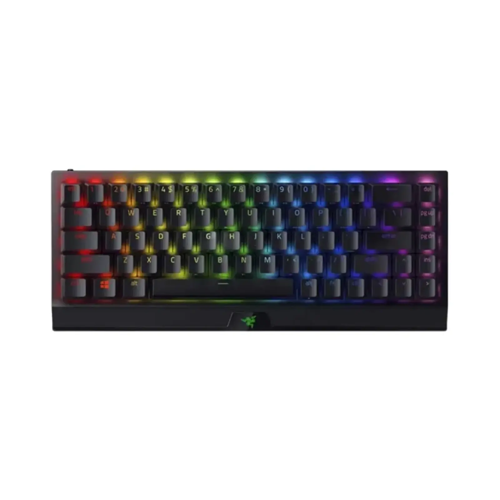 کیبورد گیمینگ بی‌سیم ریزر Blackwidow V3 Mini HyperSpeed Yellow Switch