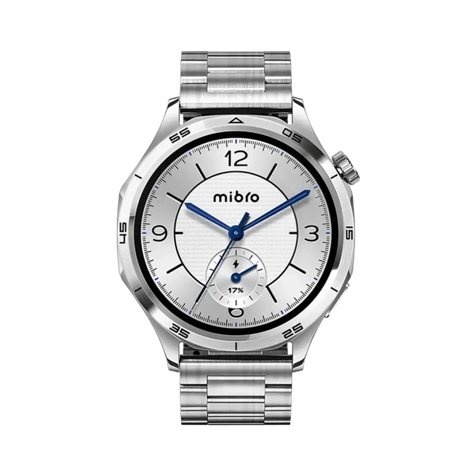 ساعت هوشمند میبرو 47mm Watch GT XPAW026 Metal and Plastic Case with Leather Band
