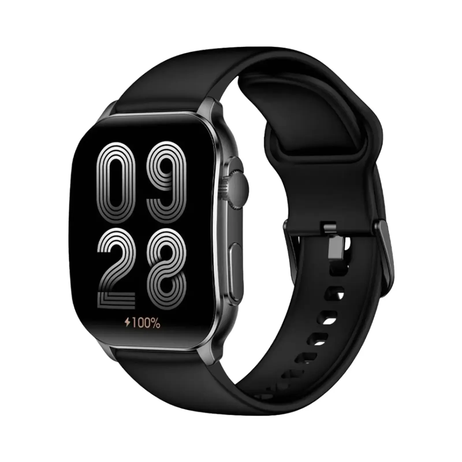 ساعت هوشمند گلوریمی Flex Metal Case with Silicone Band - مشکی