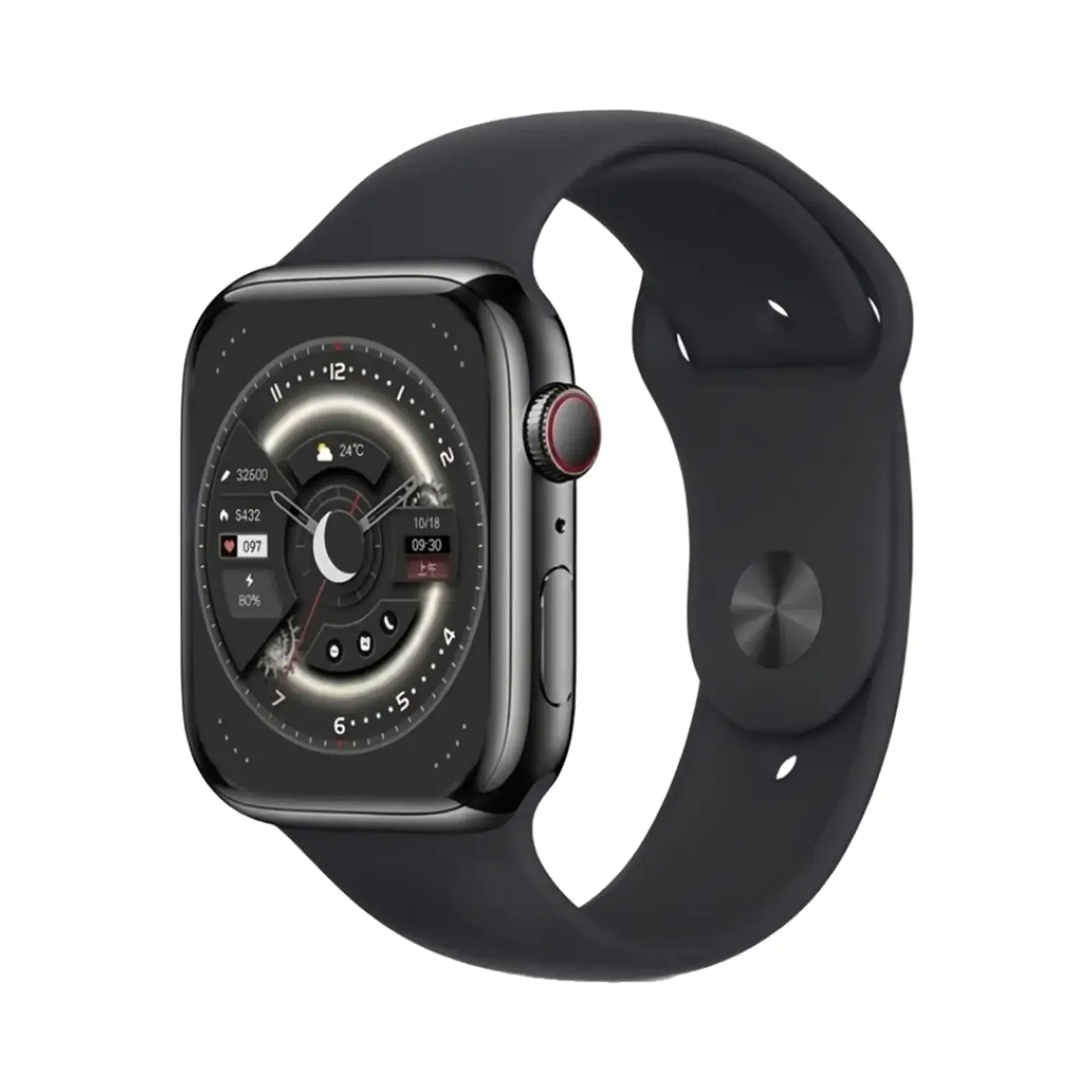 ساعت هوشمند کیکویر 46mm KW62 MAX Metal Case with Silicone Band