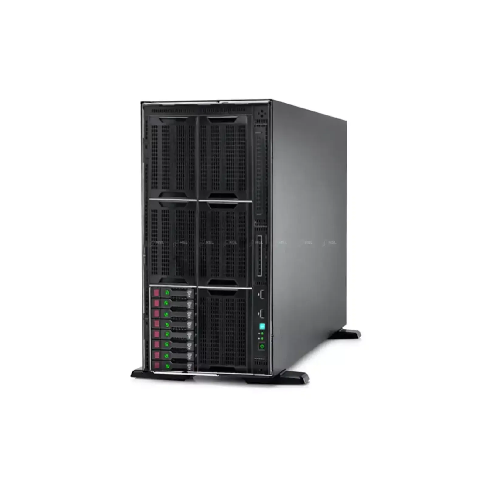 سرور حسابداری اچ پی HPE ML350 G9 8SFF-A Xeon 2643 v4x2/64GB DDR4/600GB HDDx2/1.8TB HDDx2/Intel