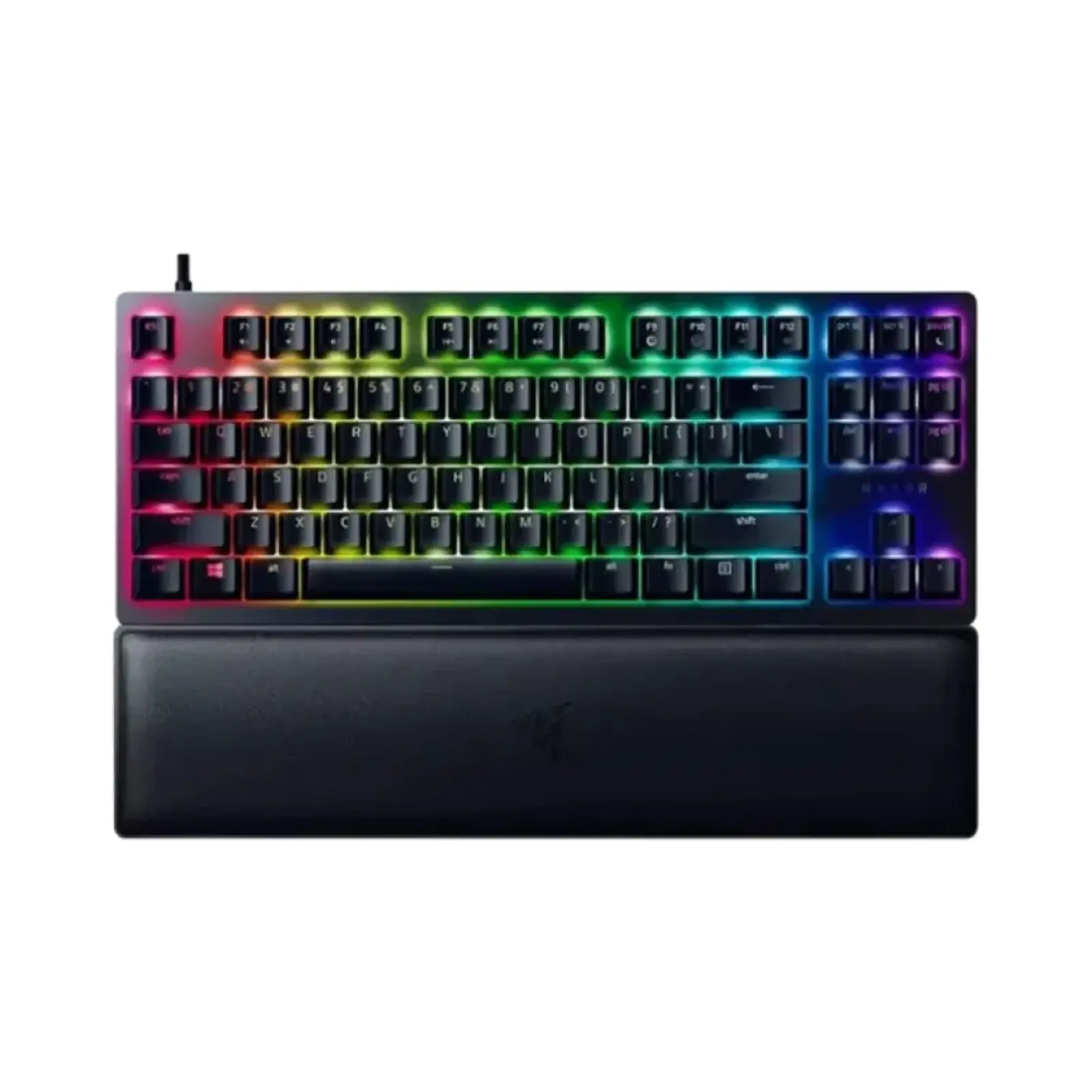 کیبورد گیمینگ باسیم ریزر Huntsman V2 TKL Purple Switch